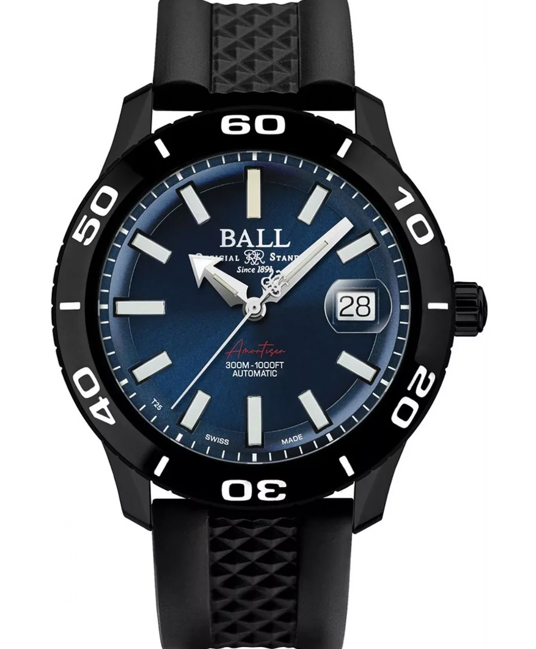 Fireman NECC Blue 41mm | Blue Dial