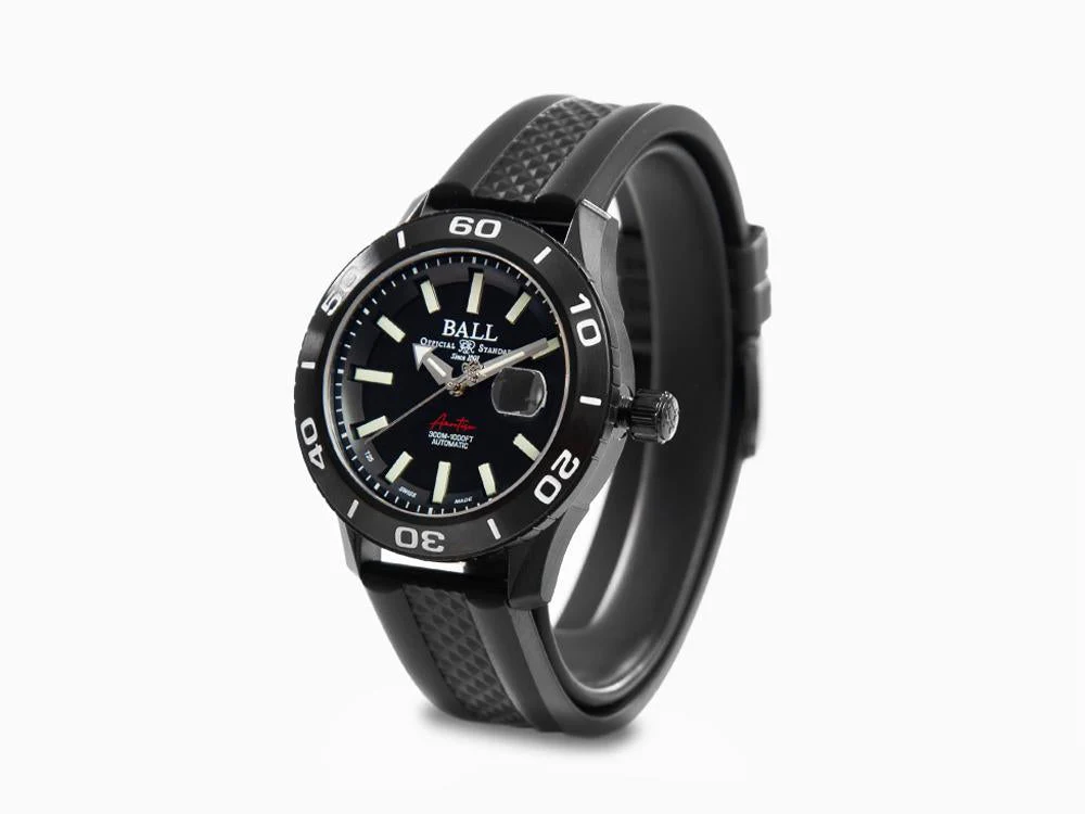 Fireman NECC Black 40.5 mm | Black Dial - Image 3