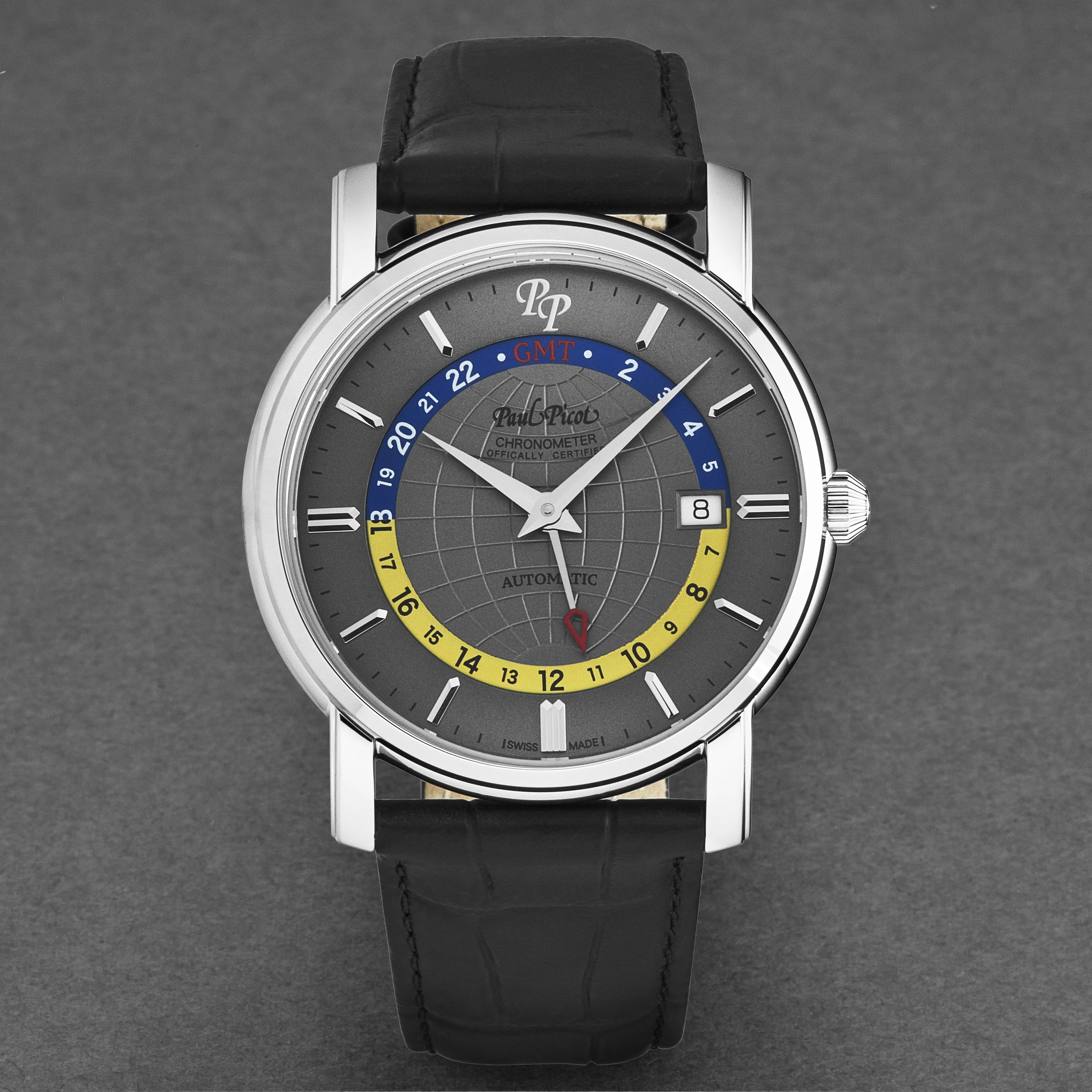 Firshire P3755SGGMT10218 / Grey | Grey Dial - Image 4