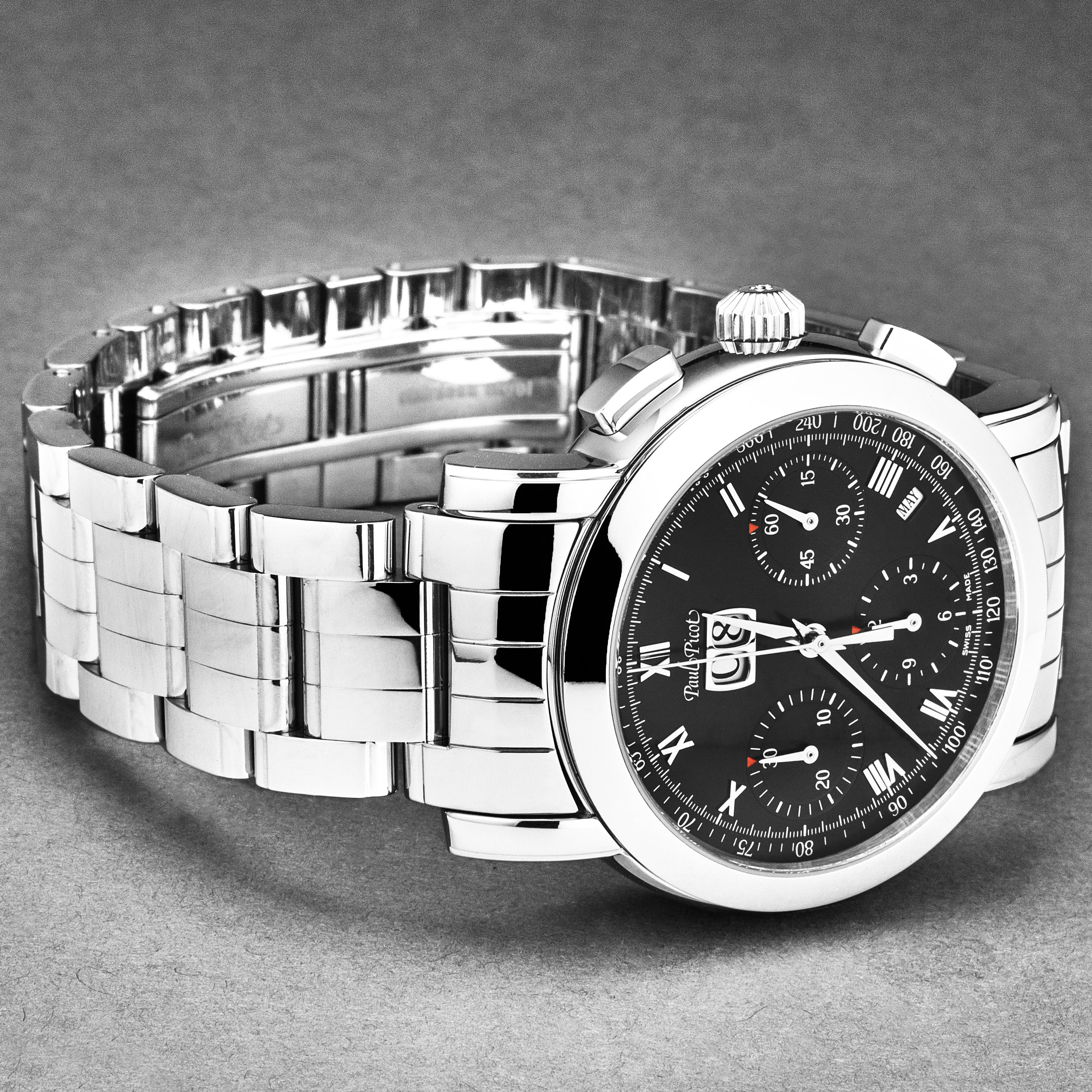 Firshire P7045.20.331 / Black | Black Dial - Image 2