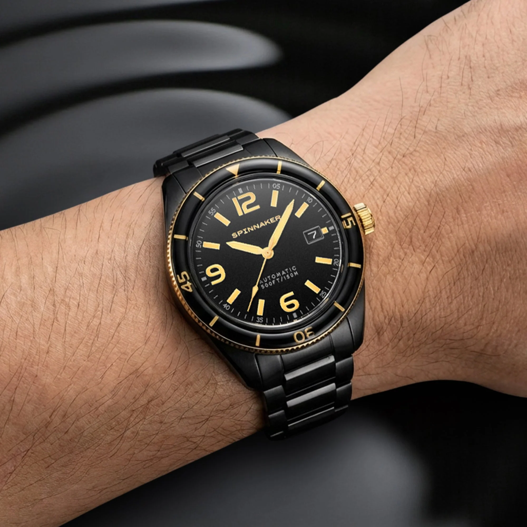 Fleuss Automatic Black / Stainless Steel | Black Dial - Image 2