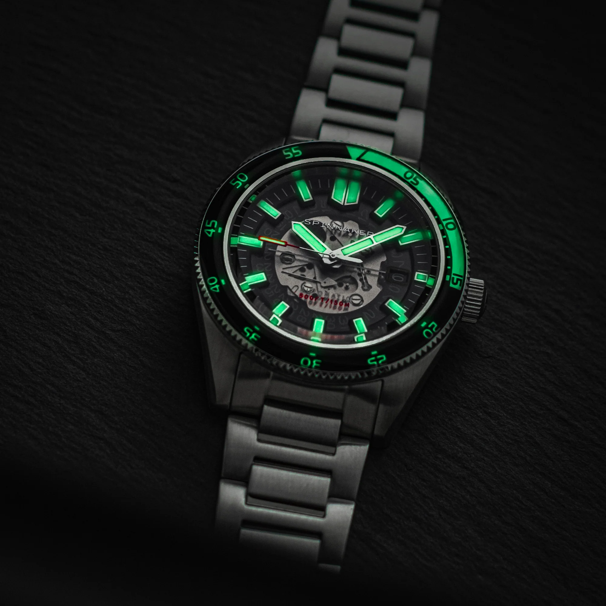 Fleuss Automatic Severn Edition Black / Stainless Steel | Black Dial - Image 3