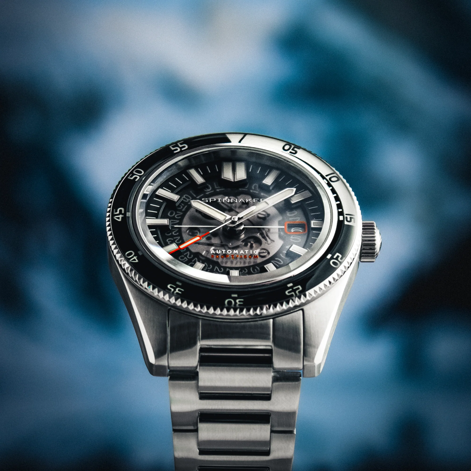 Fleuss Automatic Severn Edition Black / Stainless Steel | Black Dial - Image 4