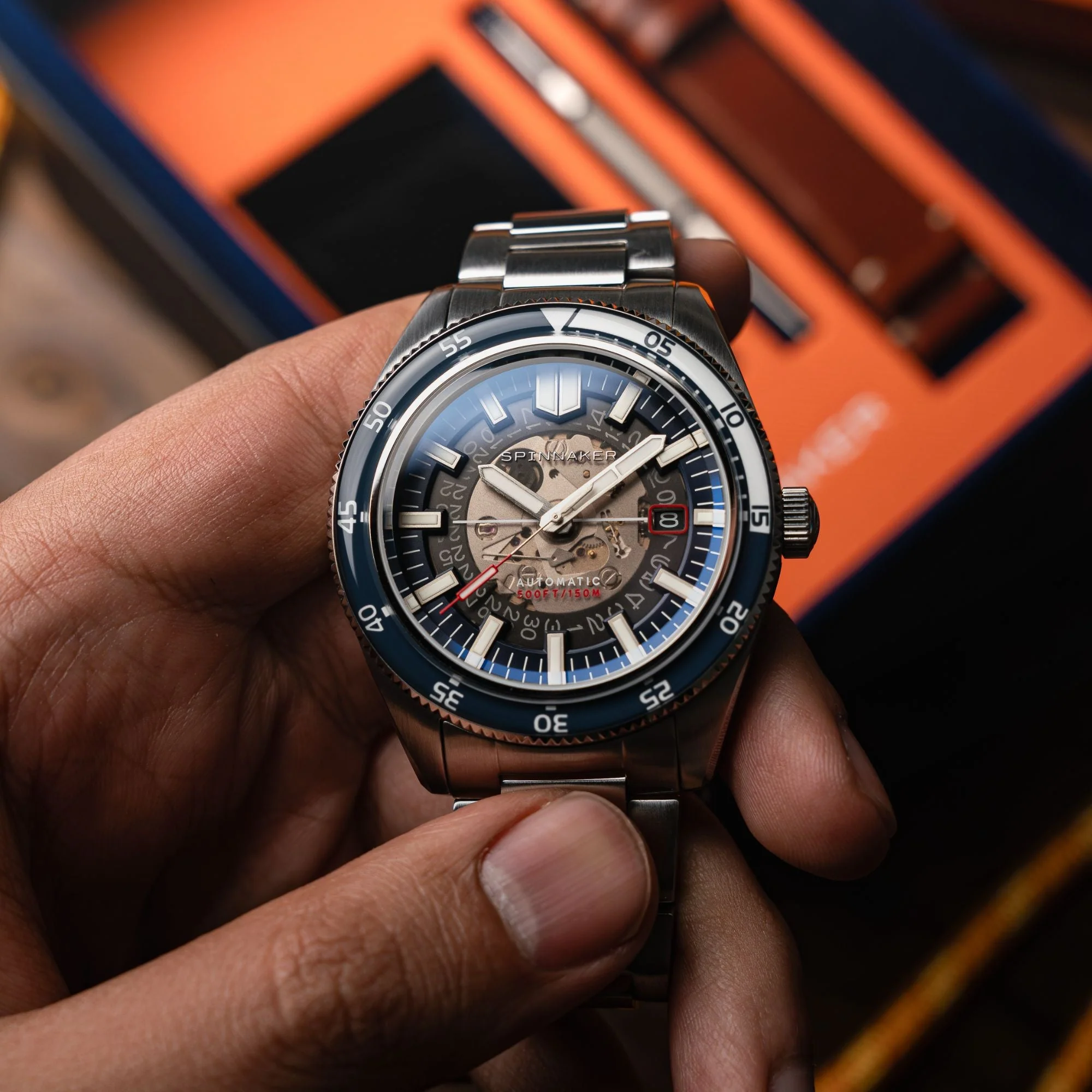 Fleuss Automatic Severn Edition Blue / Stainless Steel | Blue Dial - Image 2