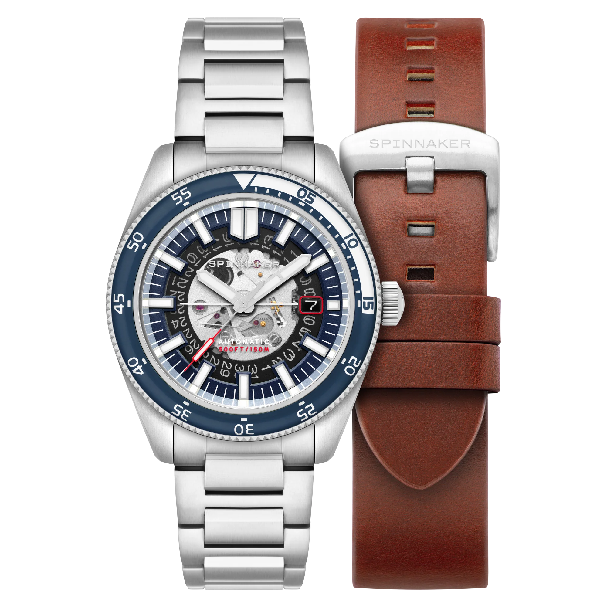Fleuss Automatic Severn Edition Blue / Stainless Steel | Blue Dial - Image 5