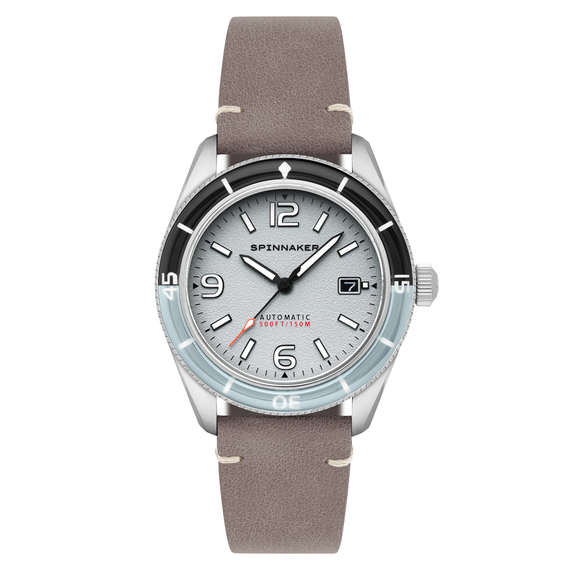Fleuss Automatic Grey / Leather | Grey Dial