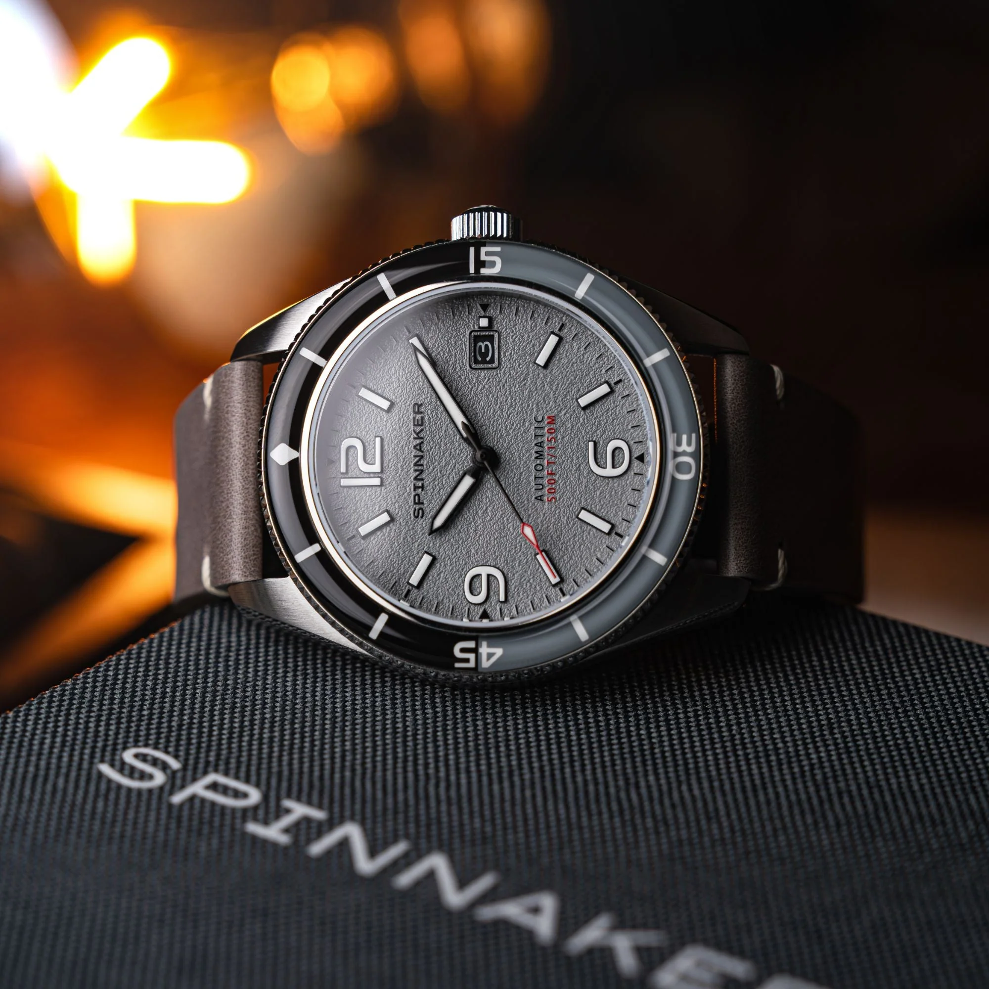 Fleuss Automatic Grey / Leather | Grey Dial - Image 2