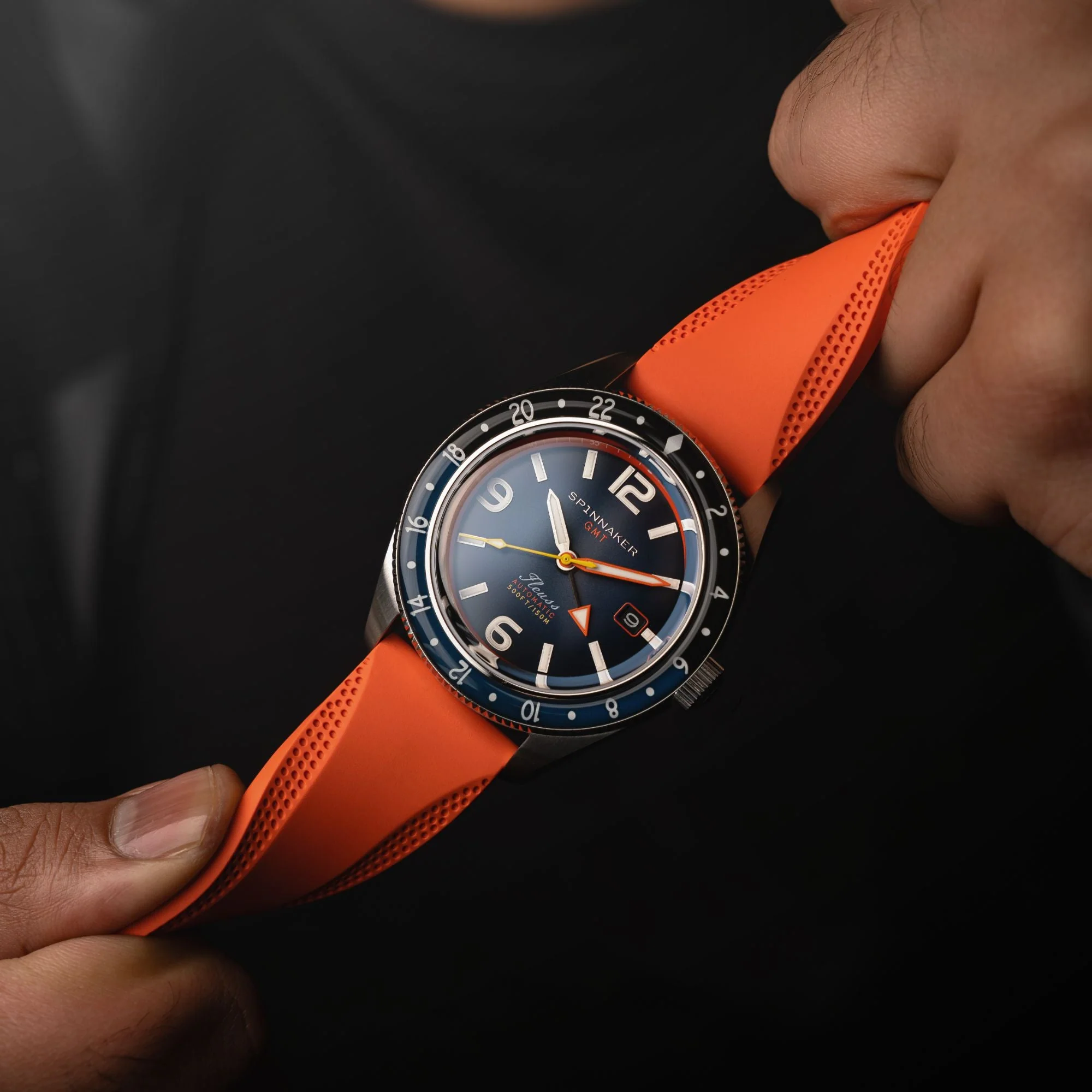 Fleuss GMT Automatic Blue/Stainless Steel | Blue Dial - Image 3