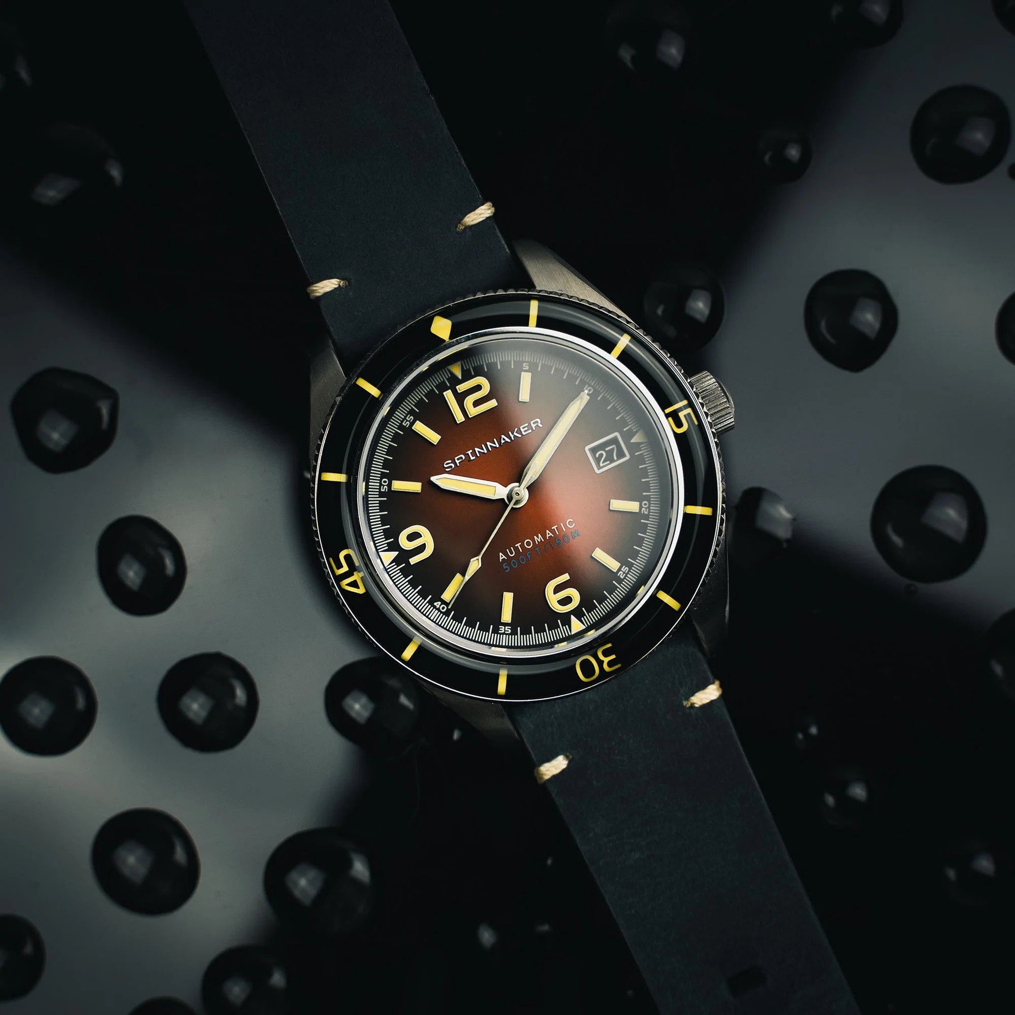 Fleuss Red / Leather | Red Dial - Image 10
