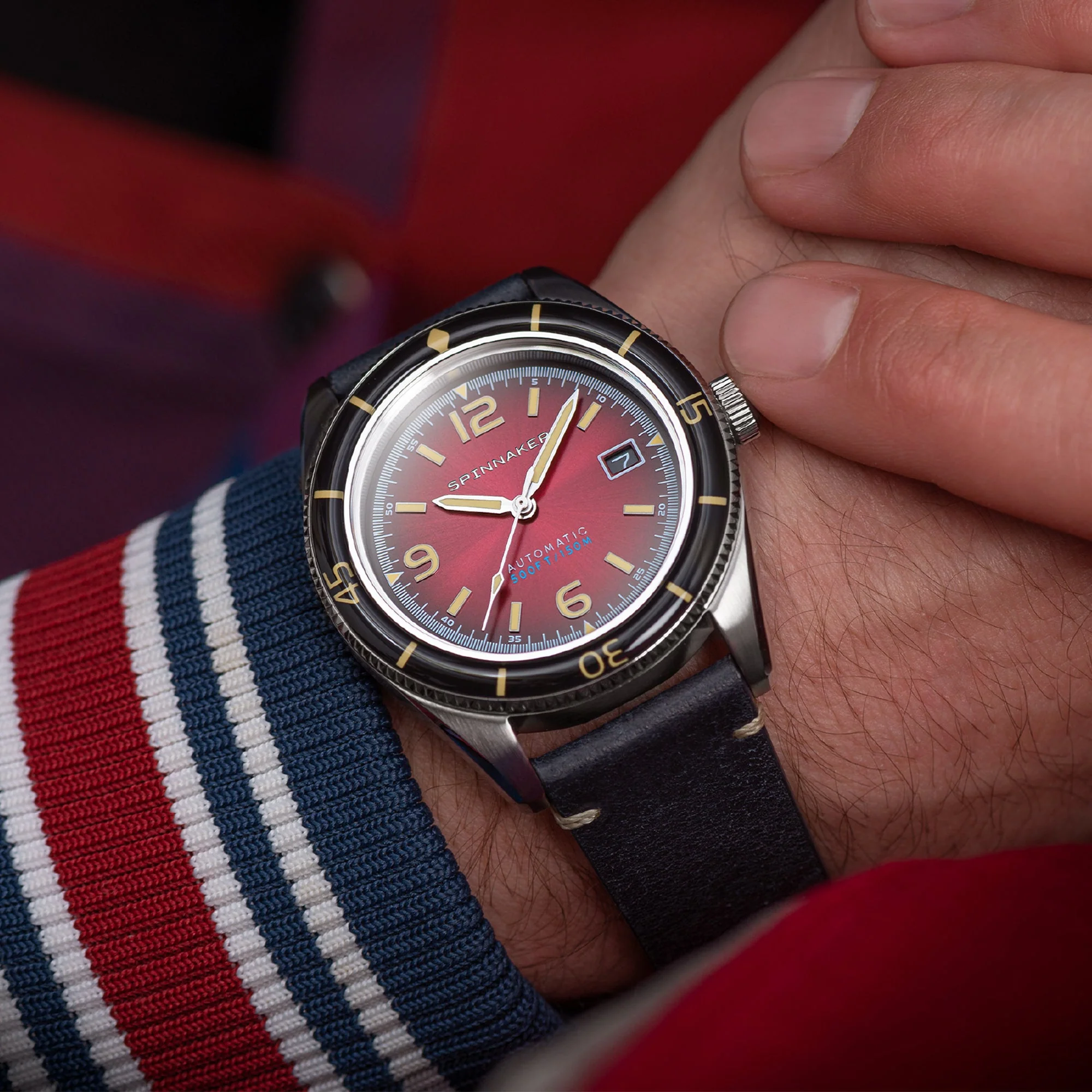 Fleuss Red / Leather | Red Dial - Image 20