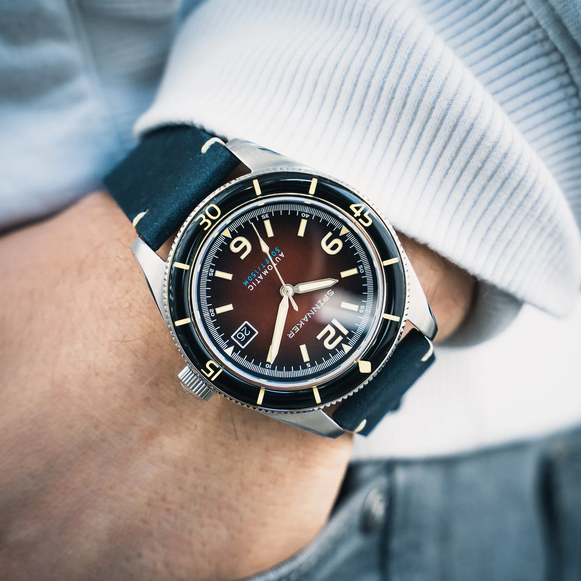 Fleuss Red / Leather | Red Dial - Image 6