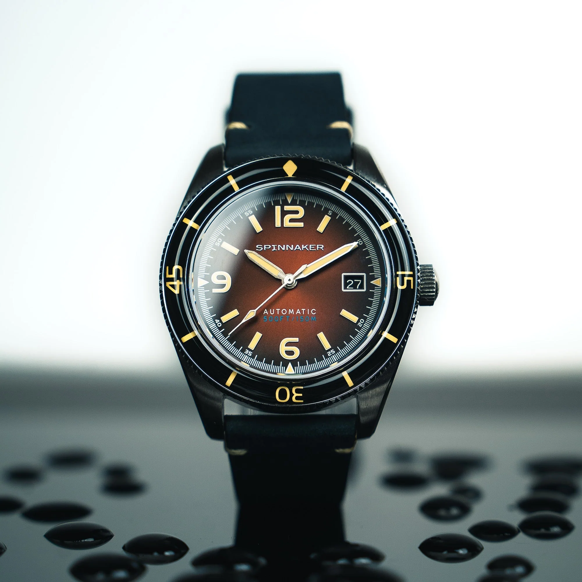 Fleuss Red / Leather | Red Dial - Image 9