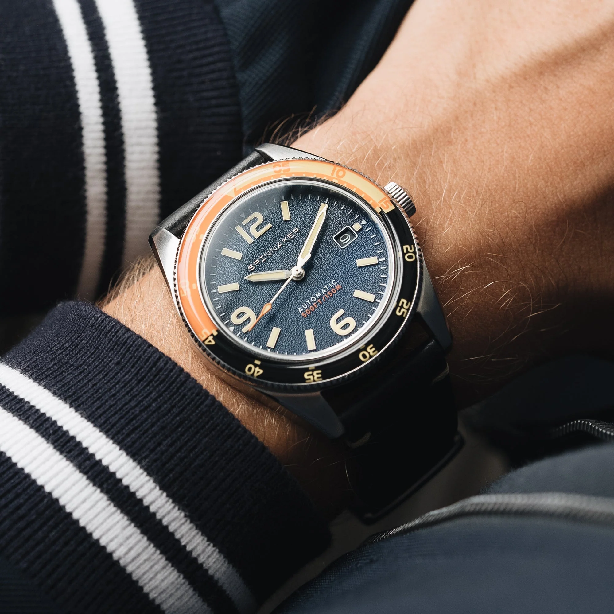 Fleuss Blue / Leather | Blue Dial - Image 2
