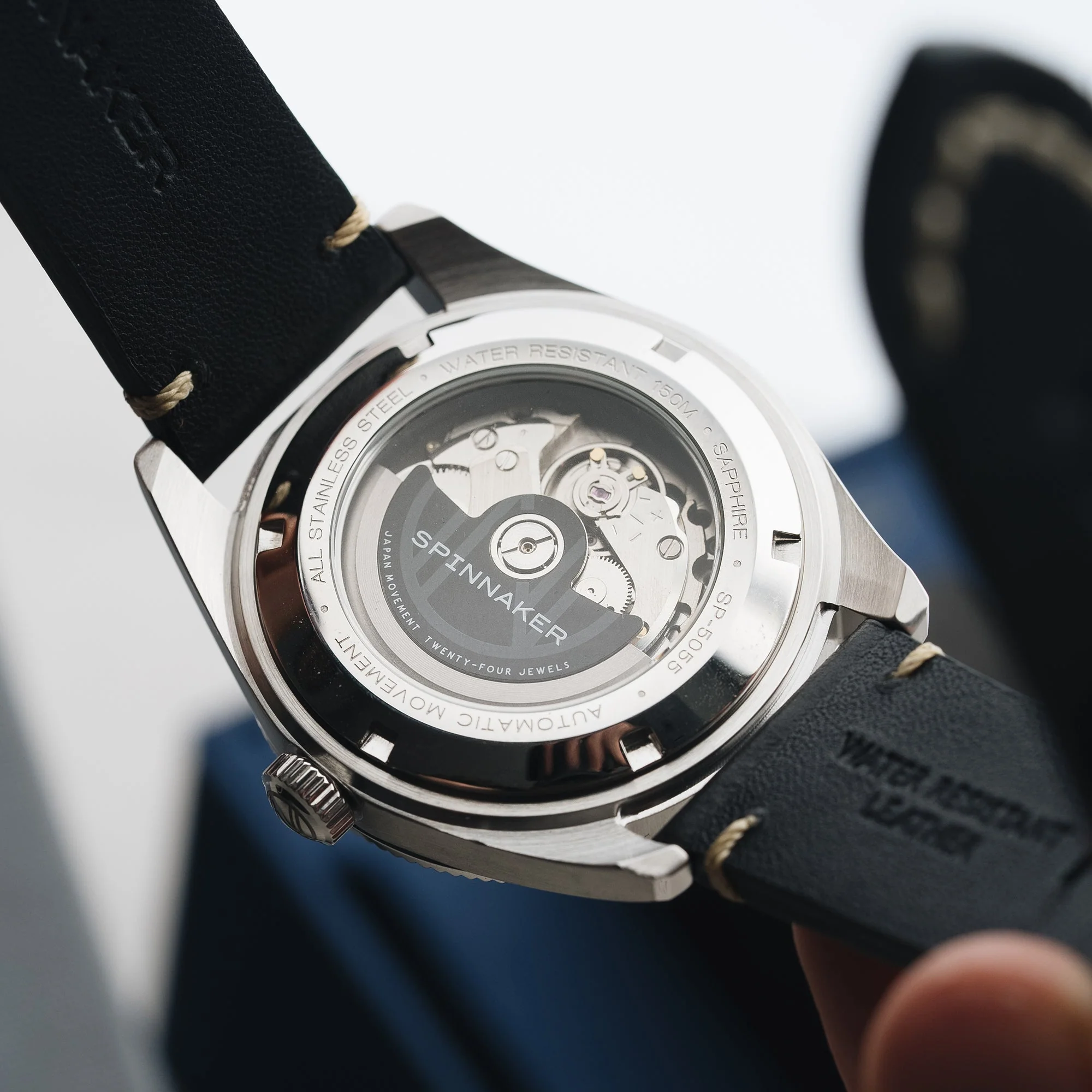 Fleuss Blue / Leather | Blue Dial - Image 9