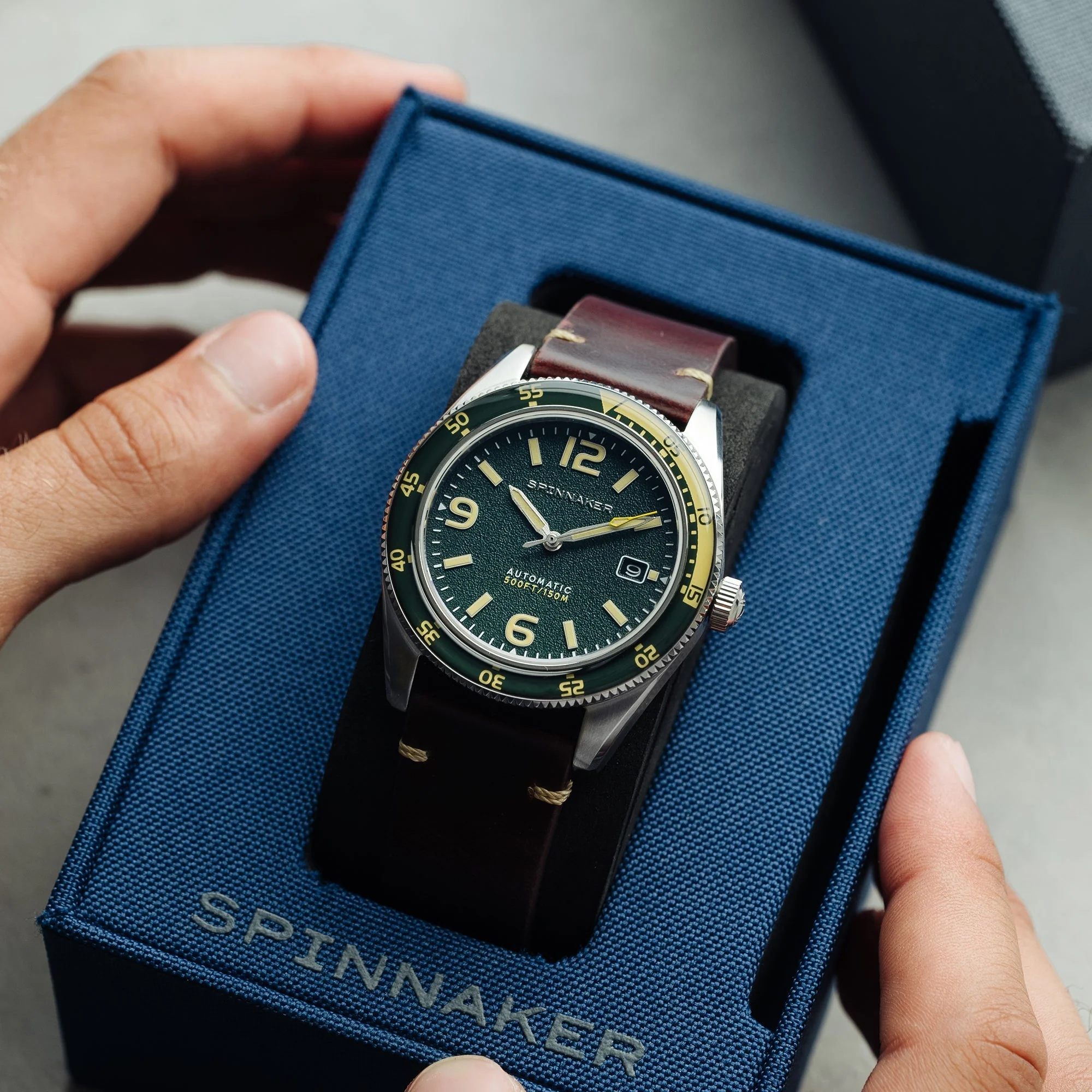 Fleuss Japan Automatic Watch Lagoon Green Green Dial - Image 4
