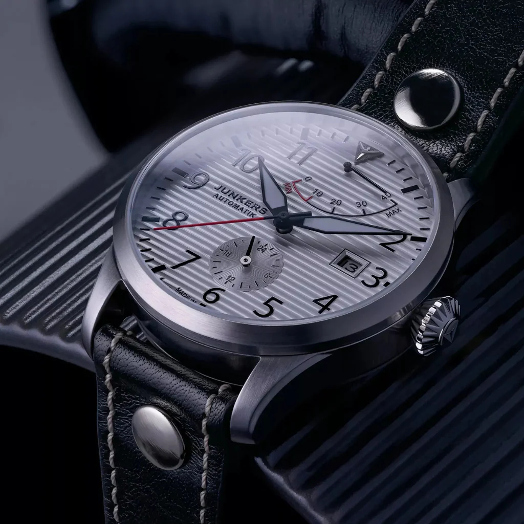 Flieger Leather / Silver Silver Dial - Image 3