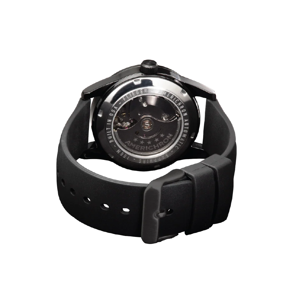 FLIEGER BLACKOUT SPORT 39MM | Black and Grey Dial - Image 2