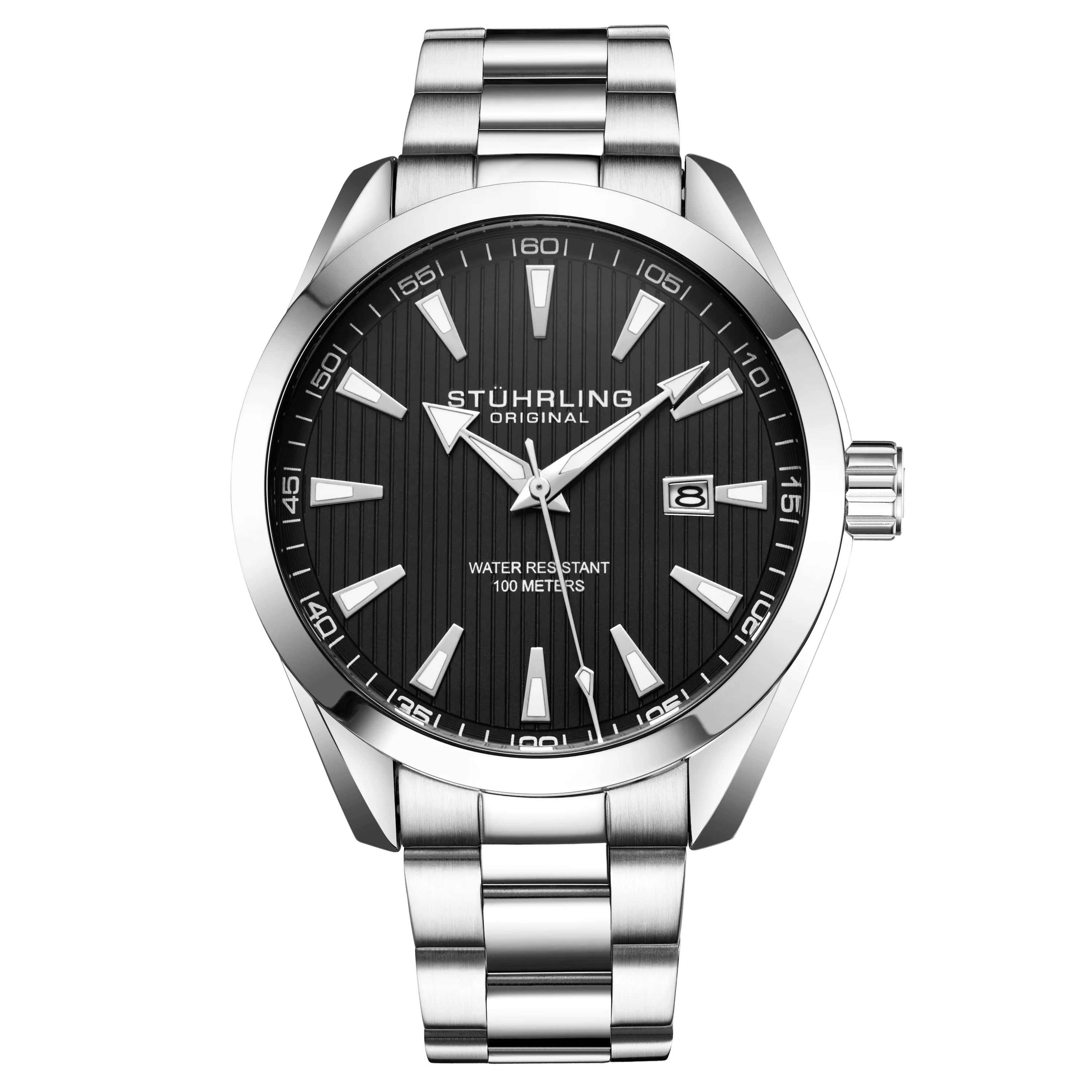 Forte 3953 Symphony Classic Watch Black/Bracelet Black Dial