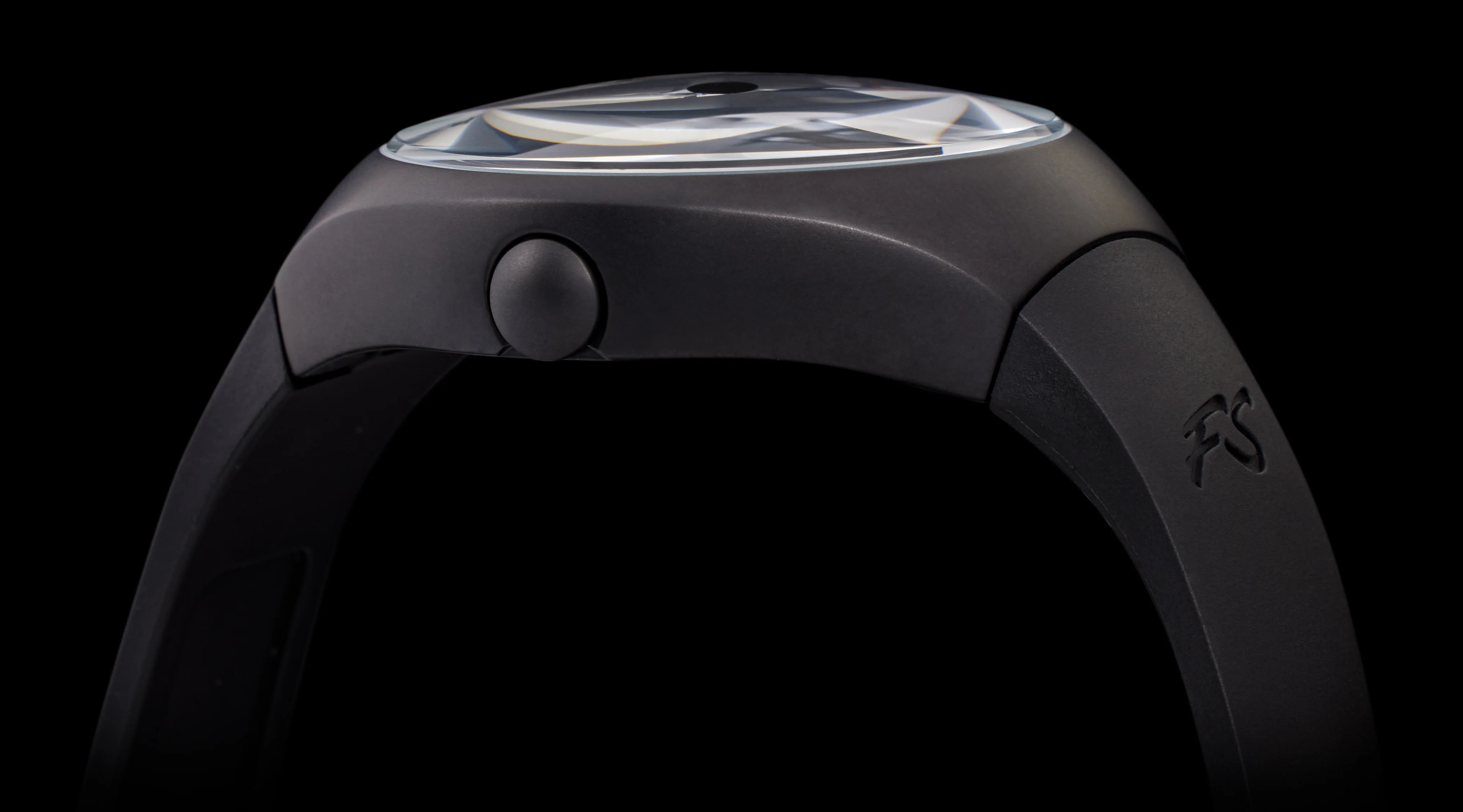 Frank Stephenson's Cosmos Series Black Case, Black Dial, Black Strap | Black Dial - Image 3