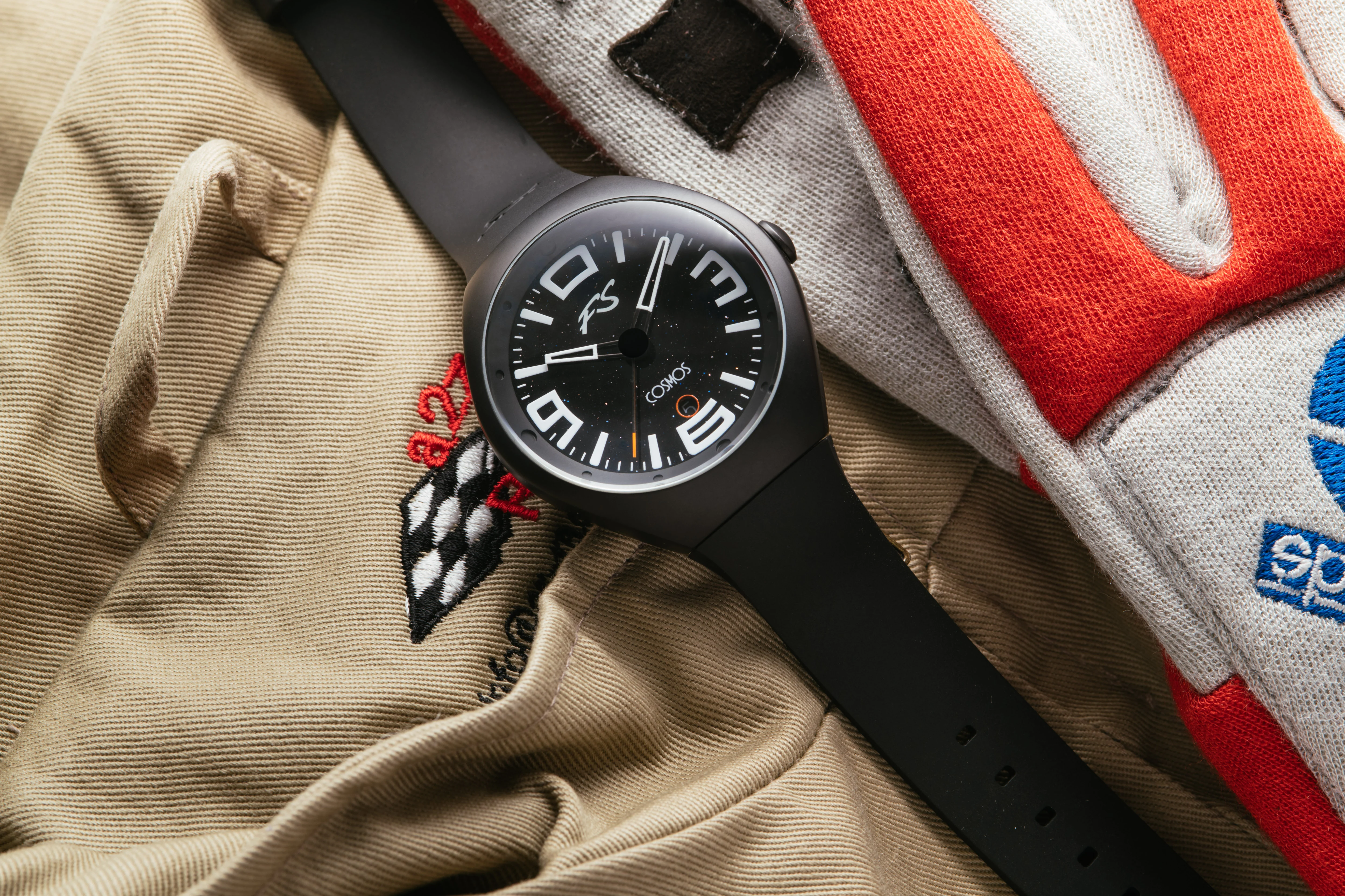 Frank Stephenson's Cosmos Series Black Case, Black Dial, Black Strap | Black Dial - Image 6