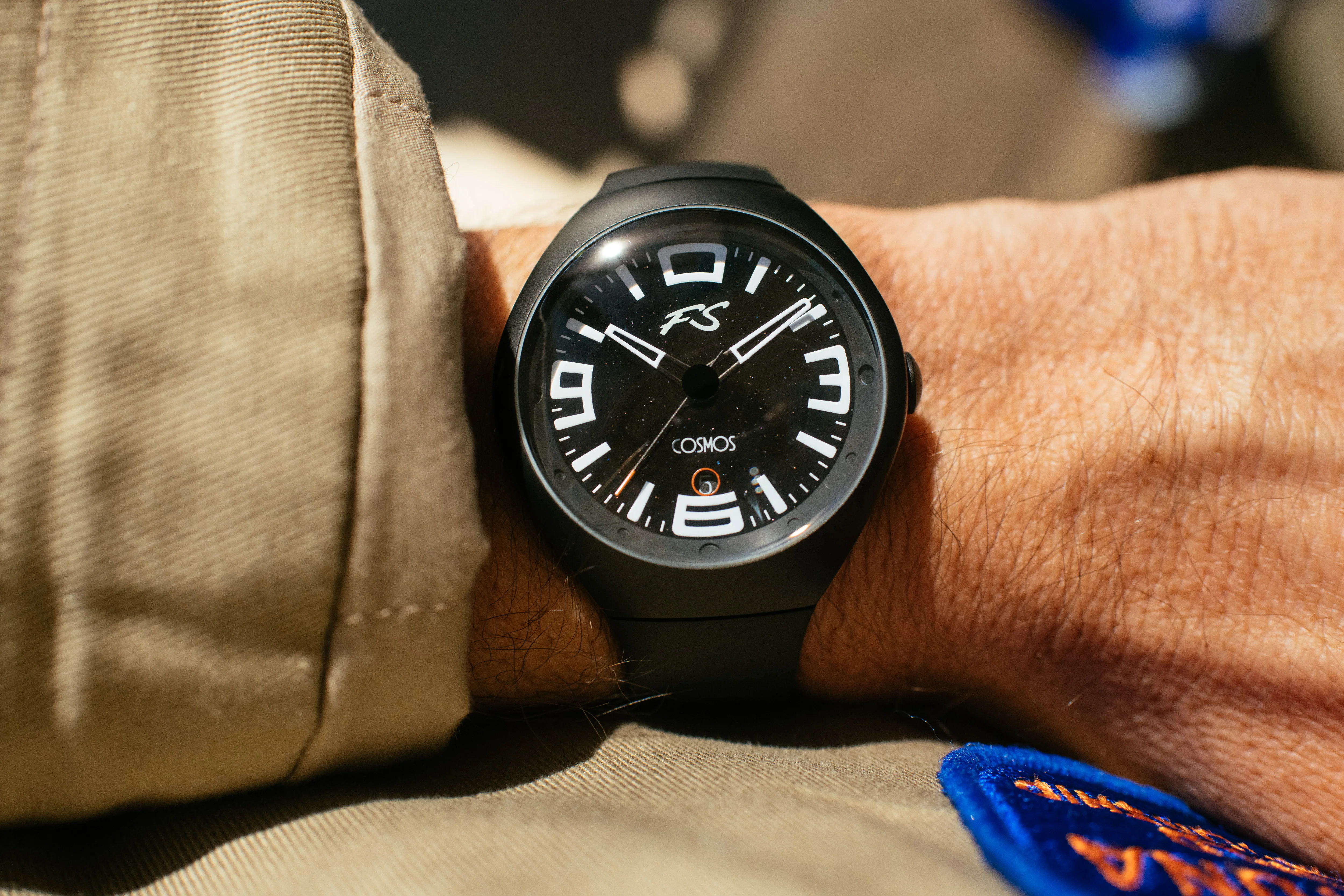 Frank Stephenson's Cosmos Series Black Case, Black Dial, Black Strap | Black Dial - Image 7