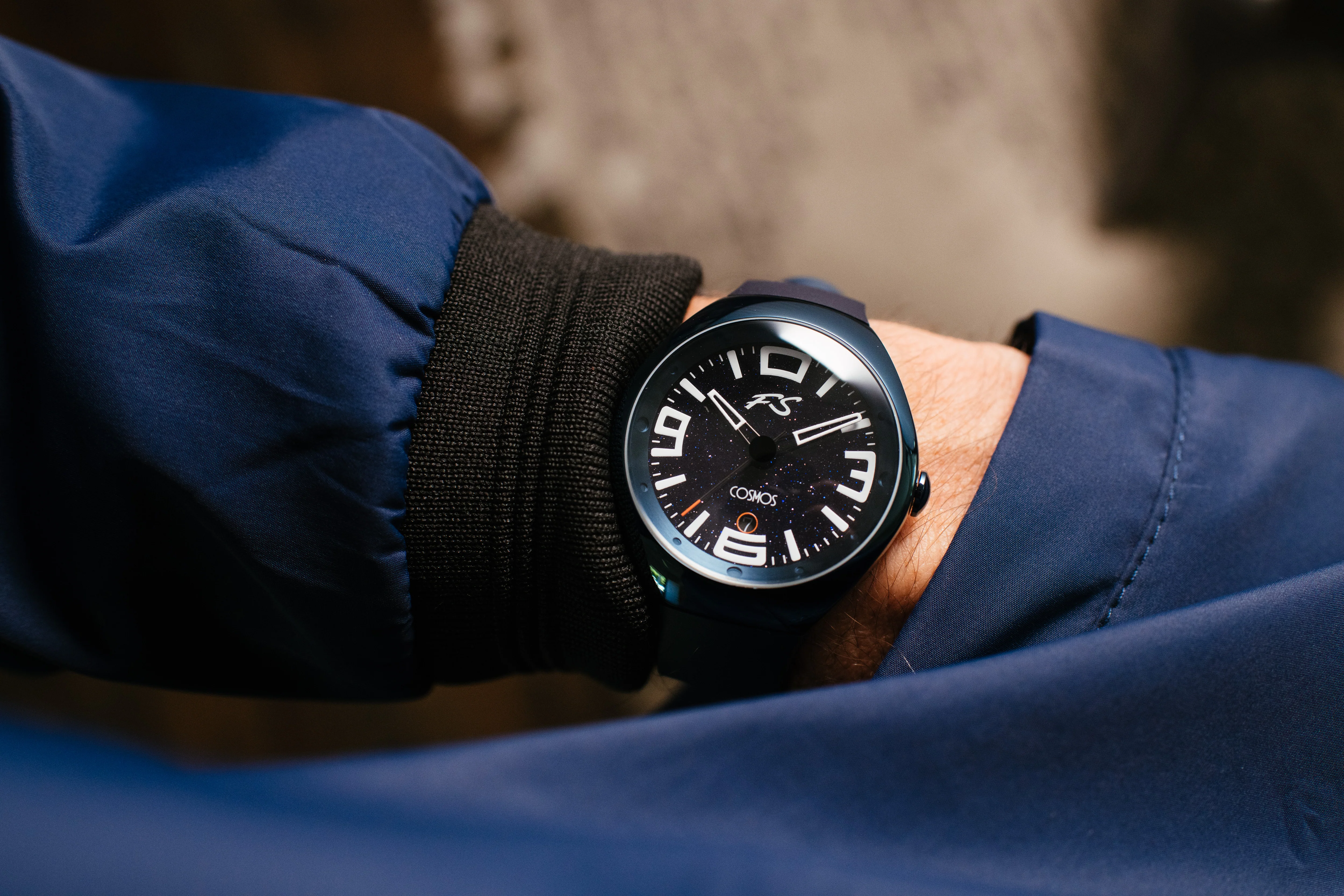 Frank Stephenson's Cosmos Series Blue Case, Blue Dial, Blue Strap | Blue Dial - Image 6