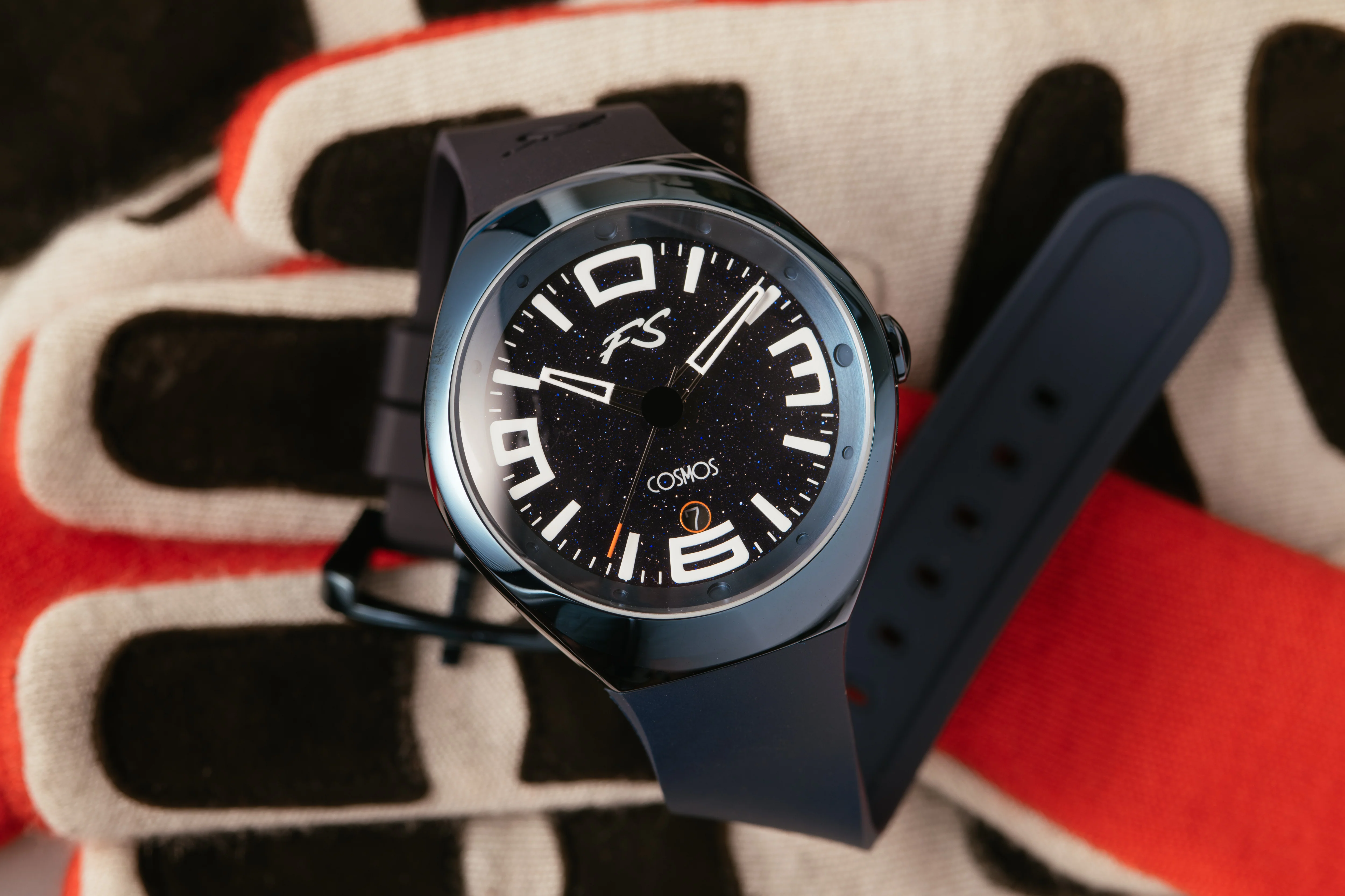 Frank Stephenson's Cosmos Series Blue Case, Blue Dial, Blue Strap | Blue Dial - Image 7