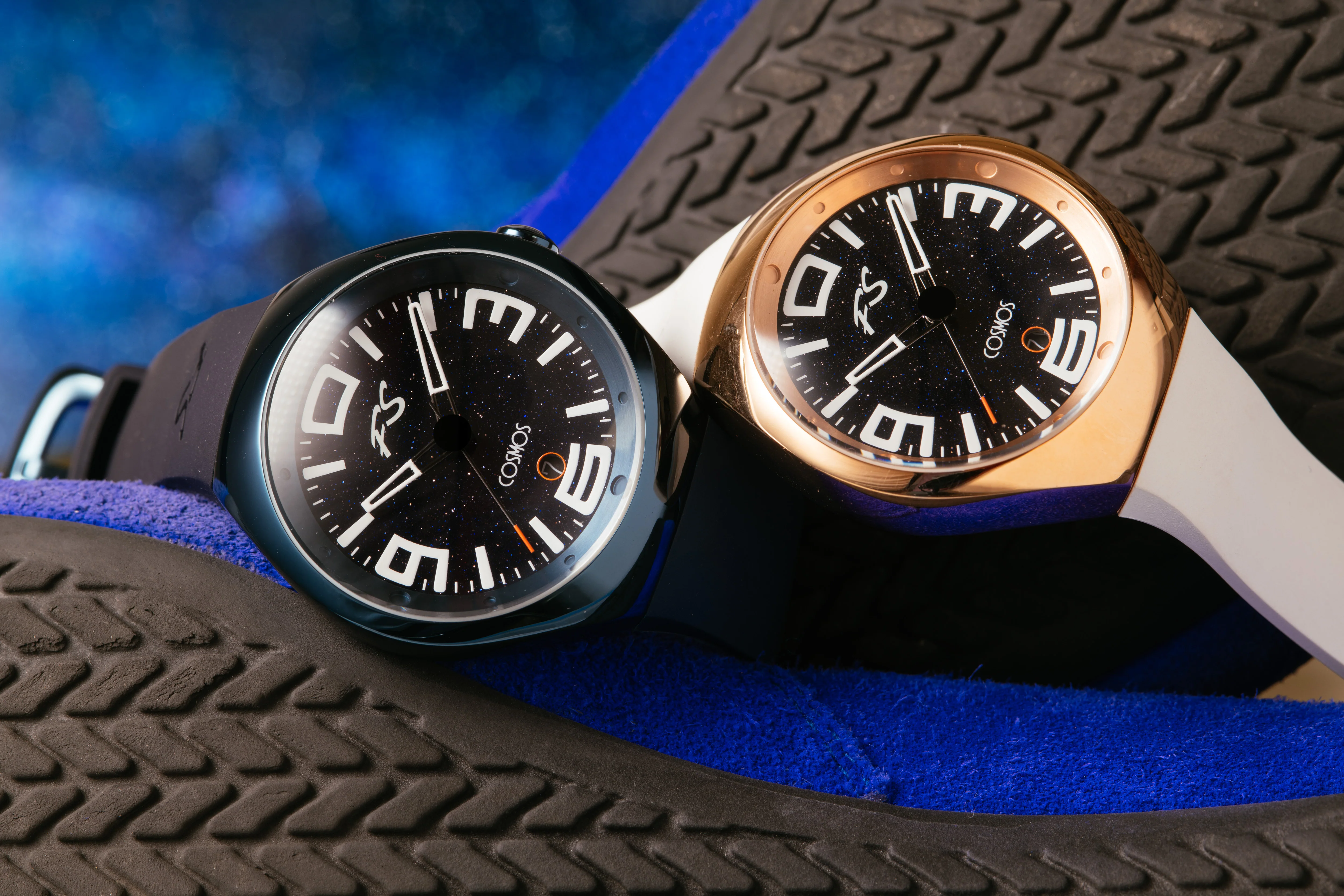 Frank Stephenson's Cosmos Series Blue Case, Blue Dial, Blue Strap | Blue Dial - Image 8