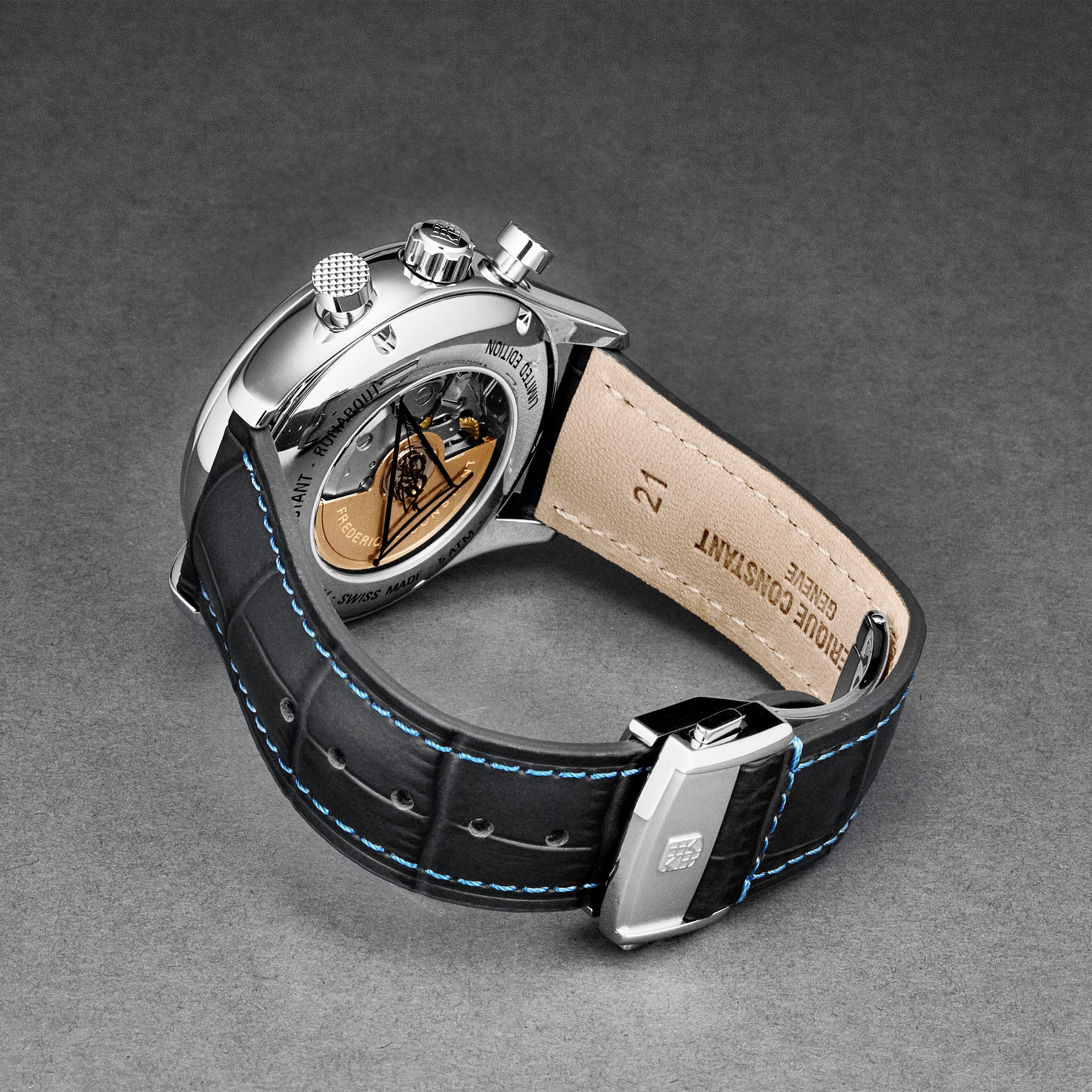 Frederique Constant�� FC392RMG5B6 / Dark Grey | Dark Grey Dial - Image 3