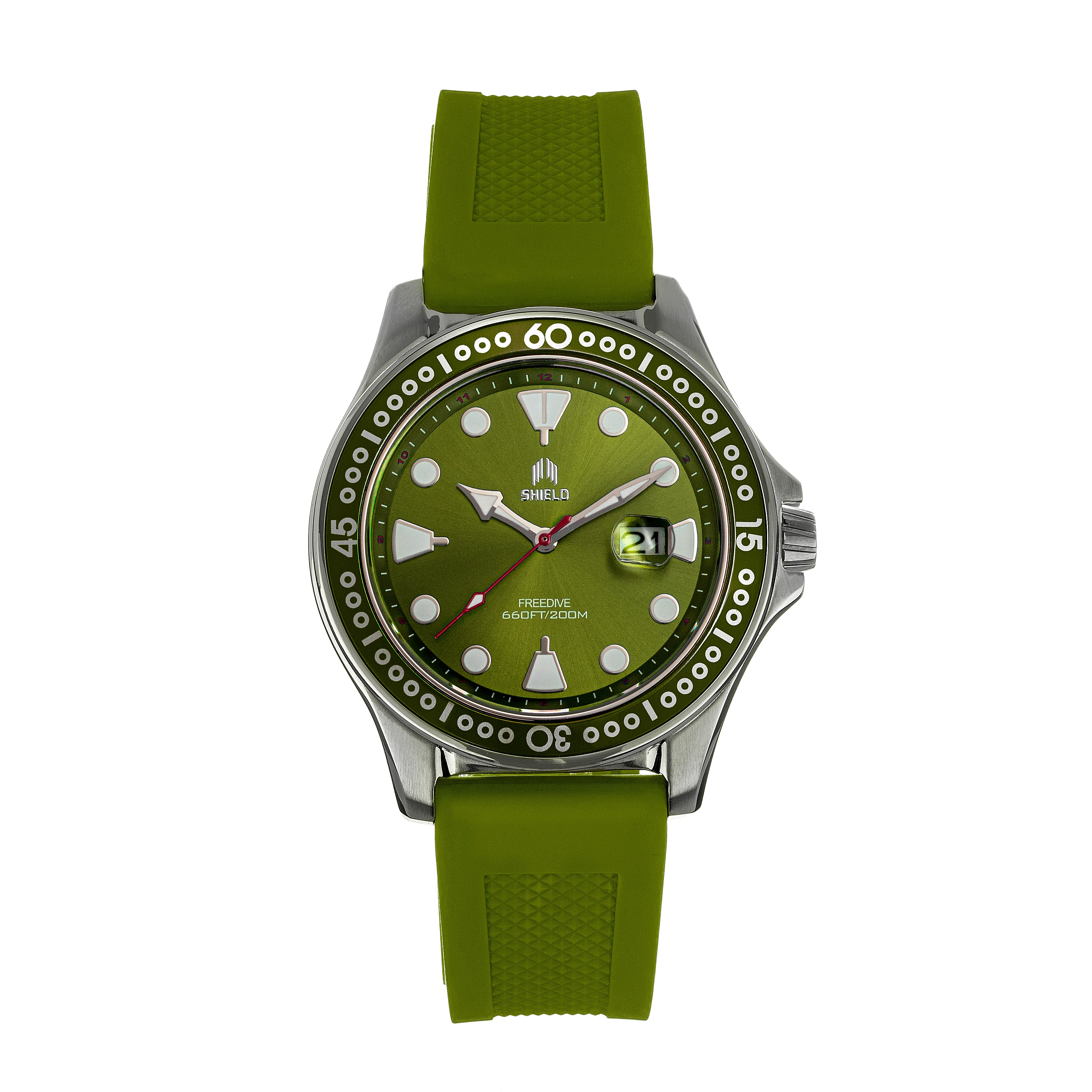 Freedive Green | Green Dial
