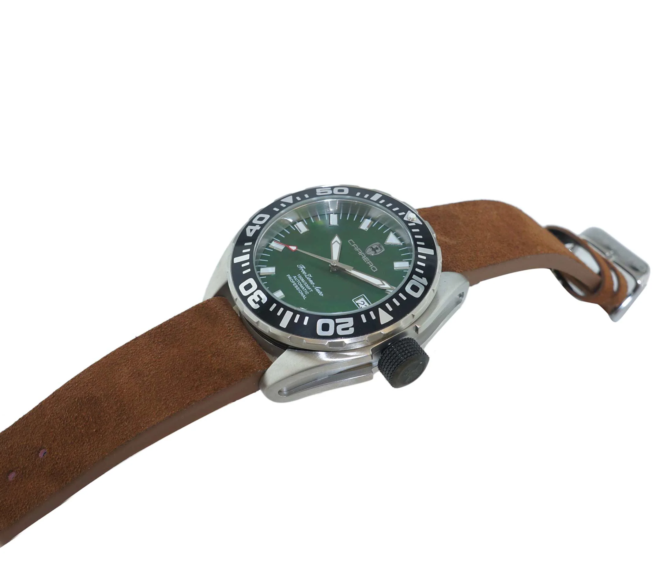 FreeZone-Auto Green / Brown | Green Dial - Image 2