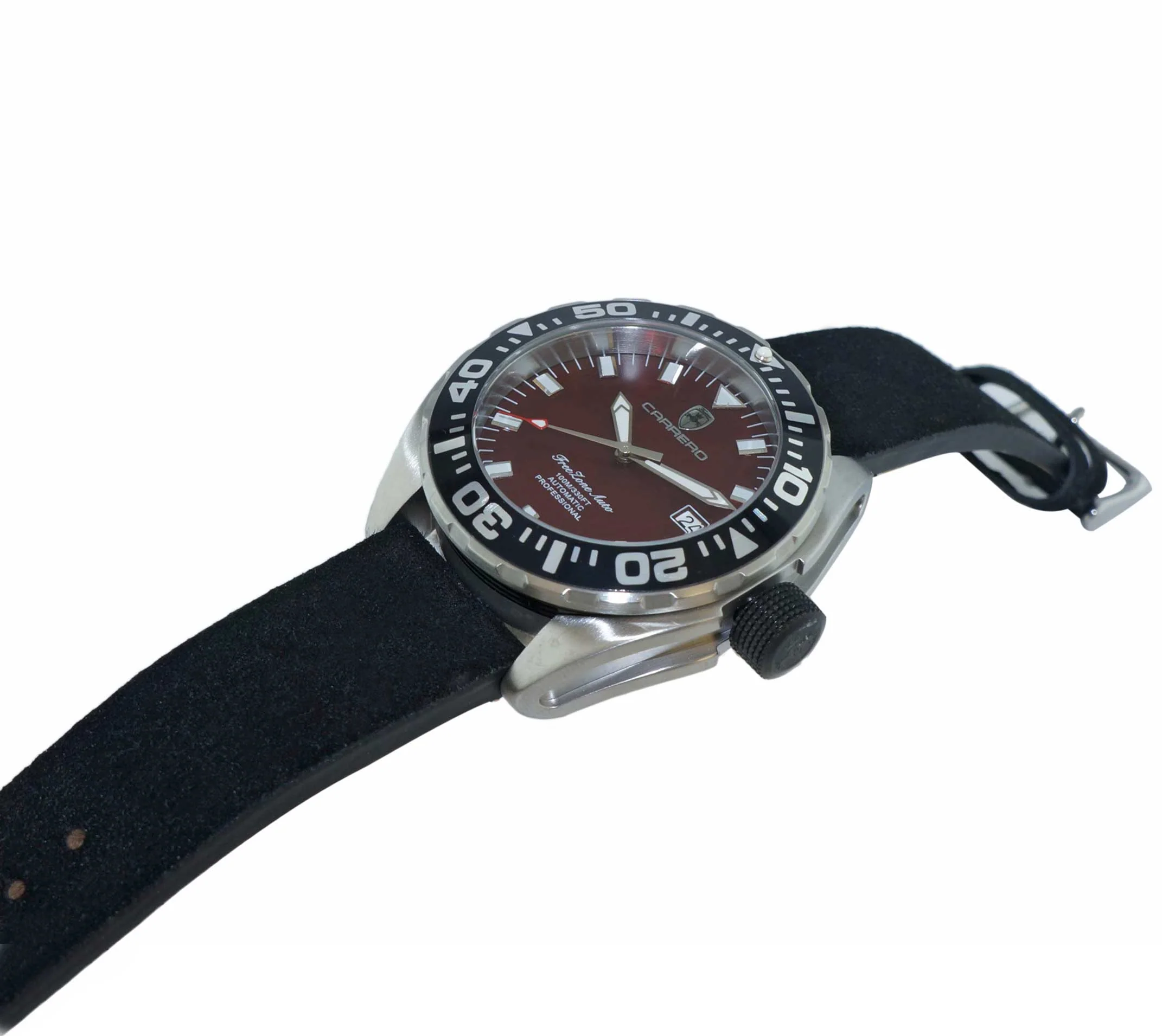 FreeZone-Auto Maroon / Black | Maroon Dial - Image 2