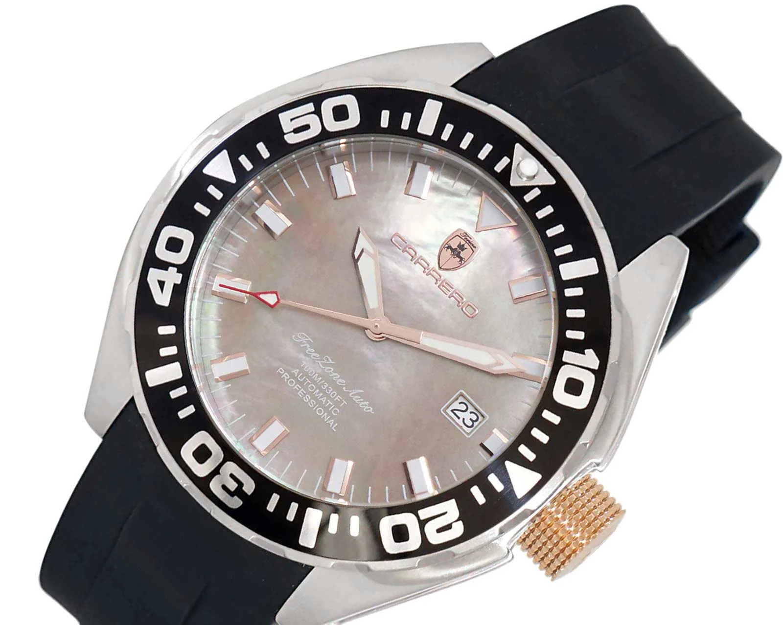 FreeZone-Auto Rose/Rosetone | Brown Dial - Image 5