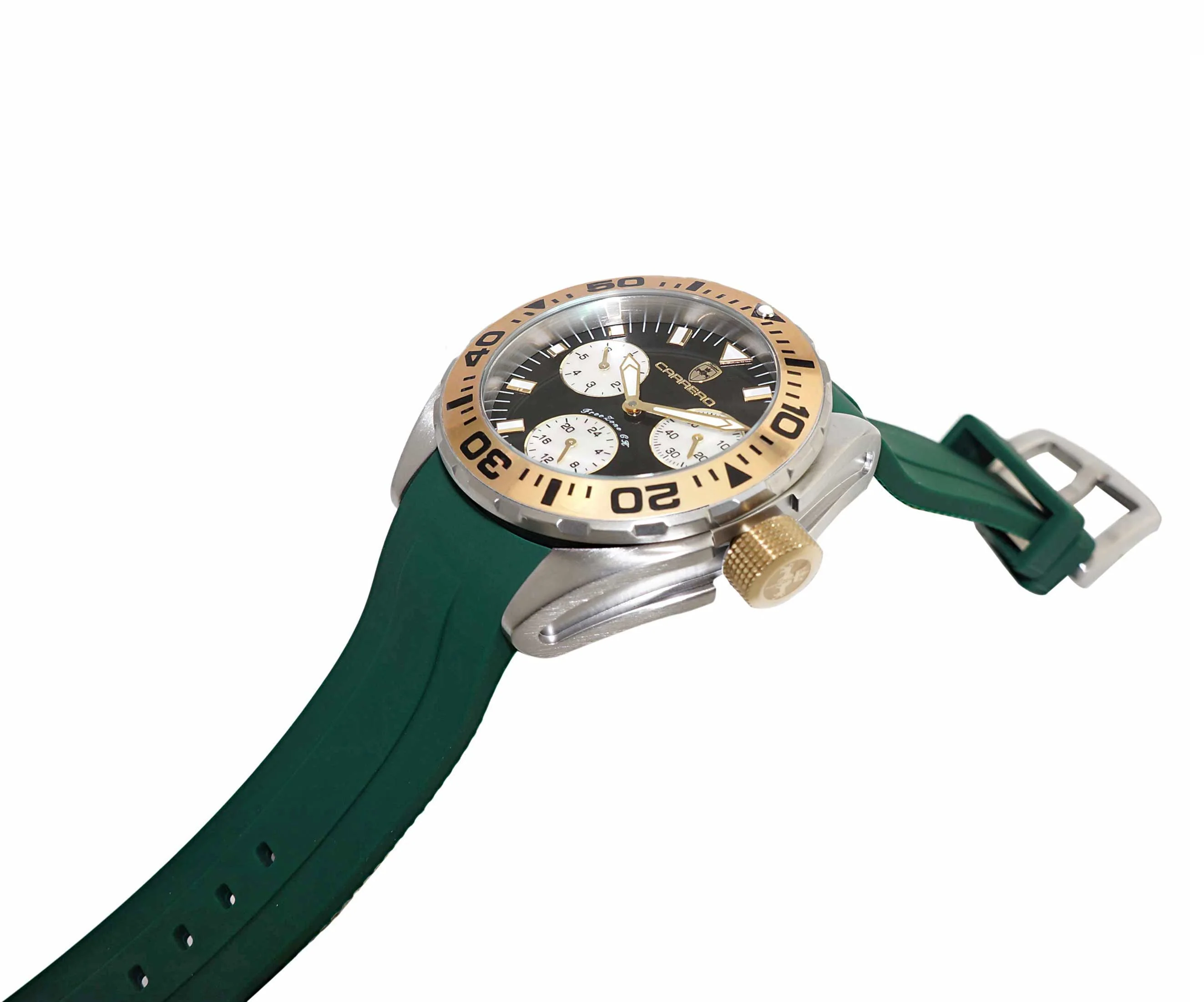 FreeZone-CH Black/Gold tone | Black Dial - Image 2