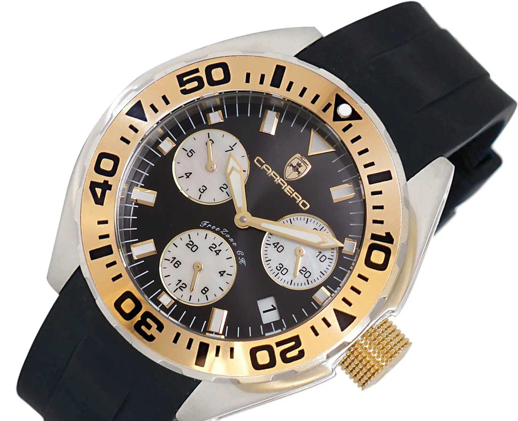 FreeZone-CH Black/Gold tone Black Dial - Image 4