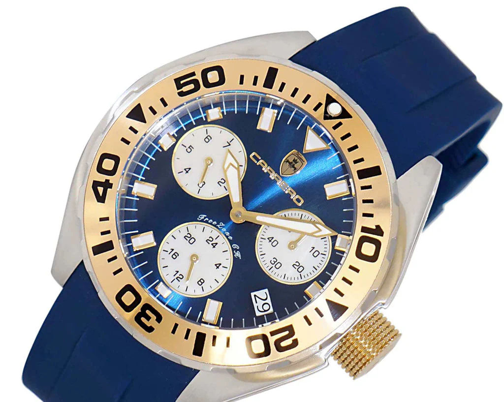 FreeZone-CH Blue/Goldg tone | Blue Dial - Image 5