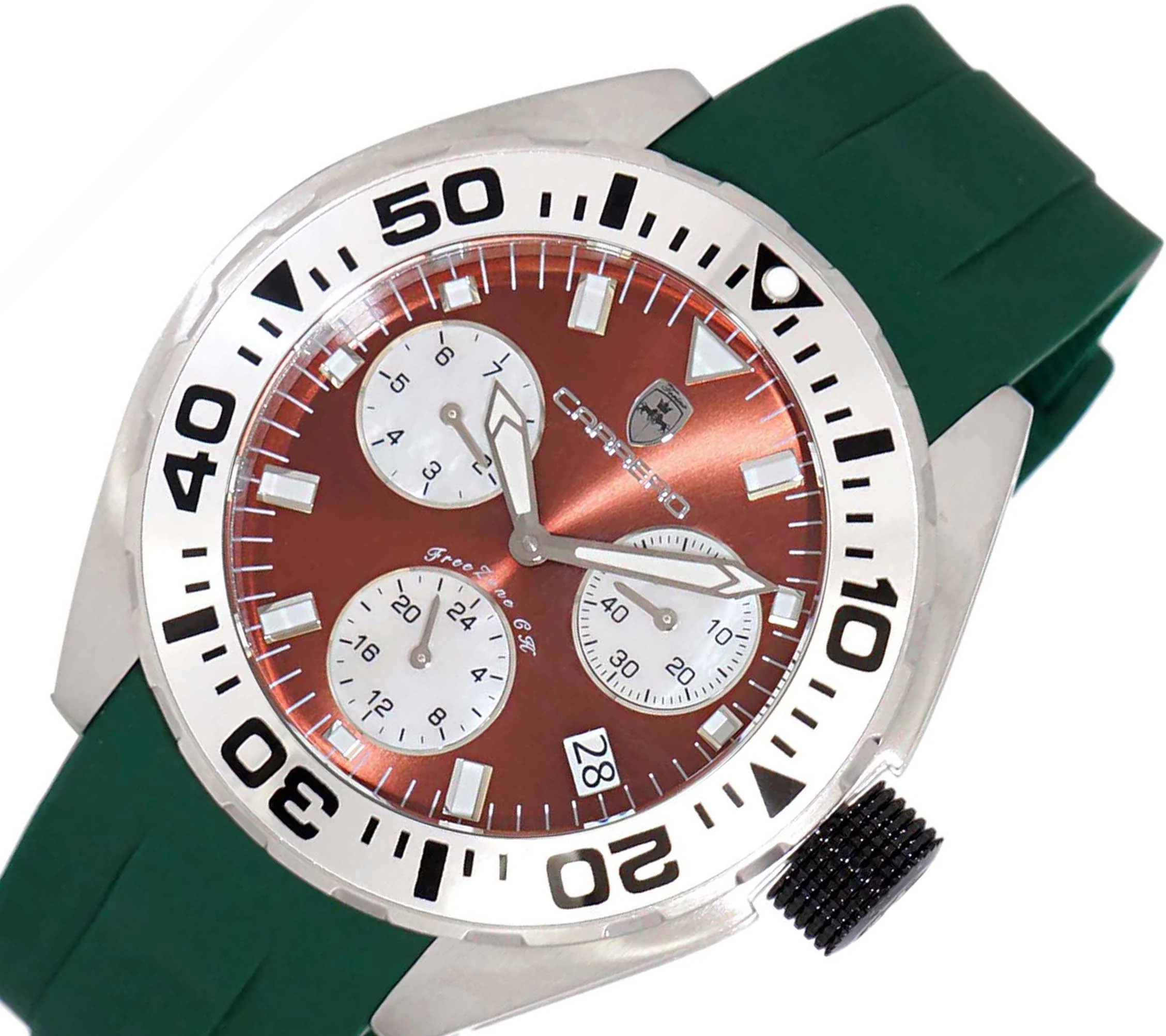 FreeZone-CH Brown / Green | Brown Dial - Image 3