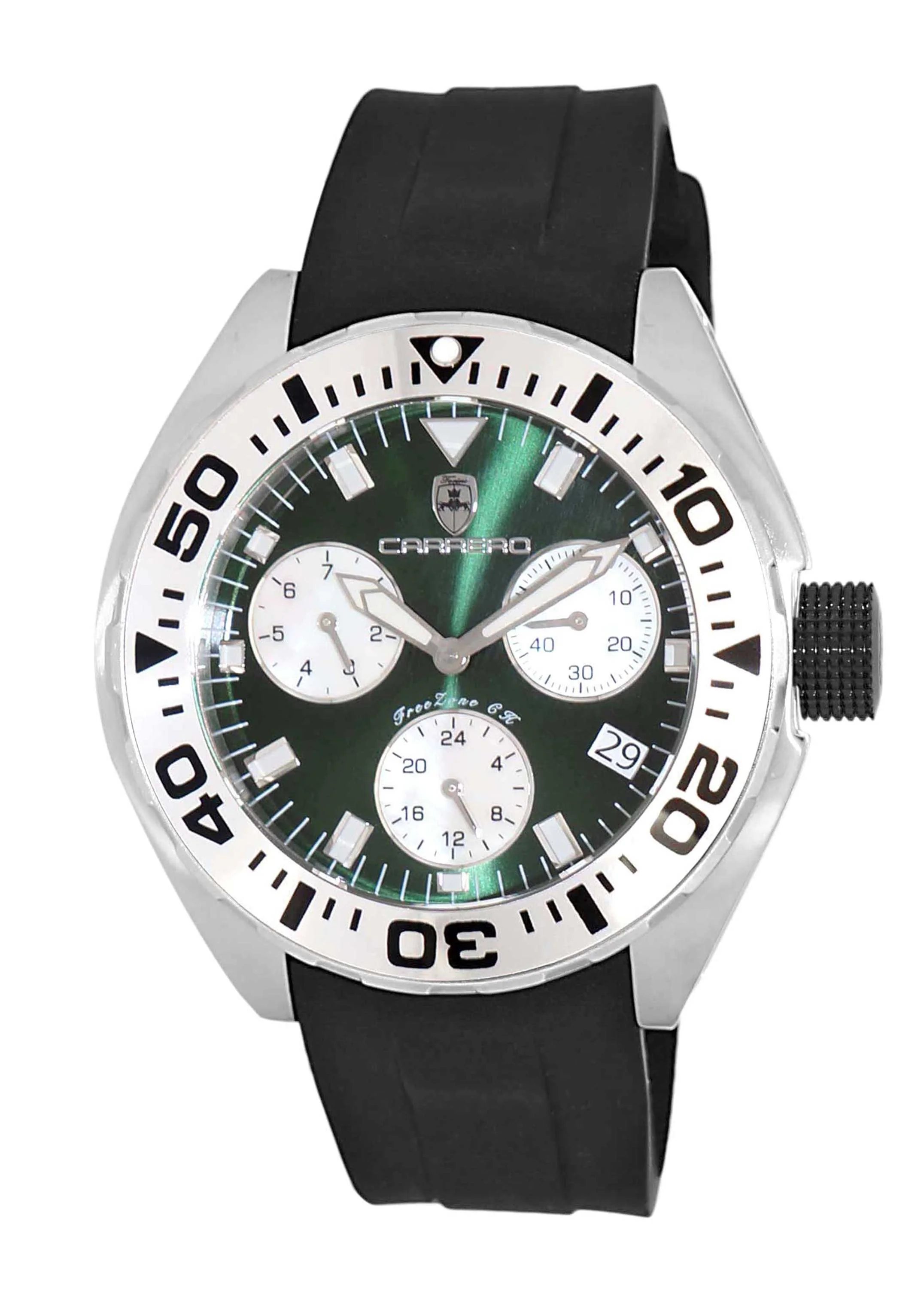 FreeZone-CH Green / Black | Green Dial