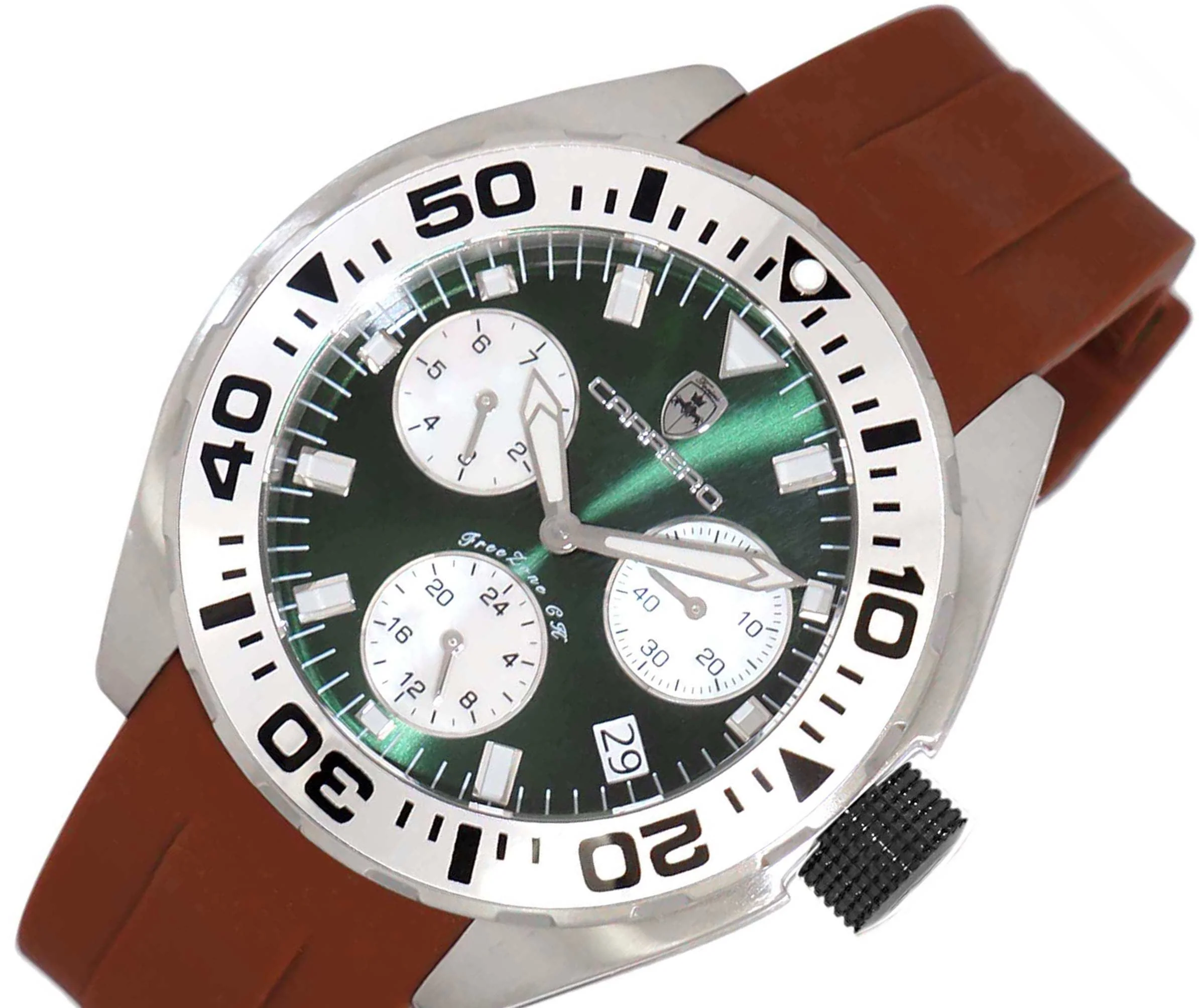 FreeZone-CH Green / Brown | Green Dial - Image 3