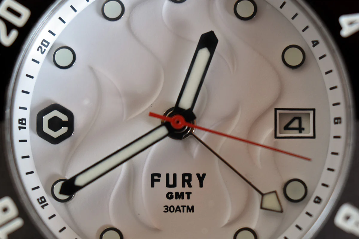 Fury GMT WHITE LIGHTNING | White Dial - Image 2