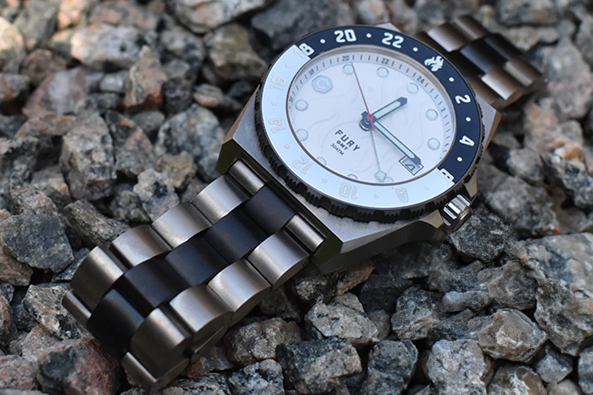 Fury GMT WHITE LIGHTNING | White Dial - Image 5