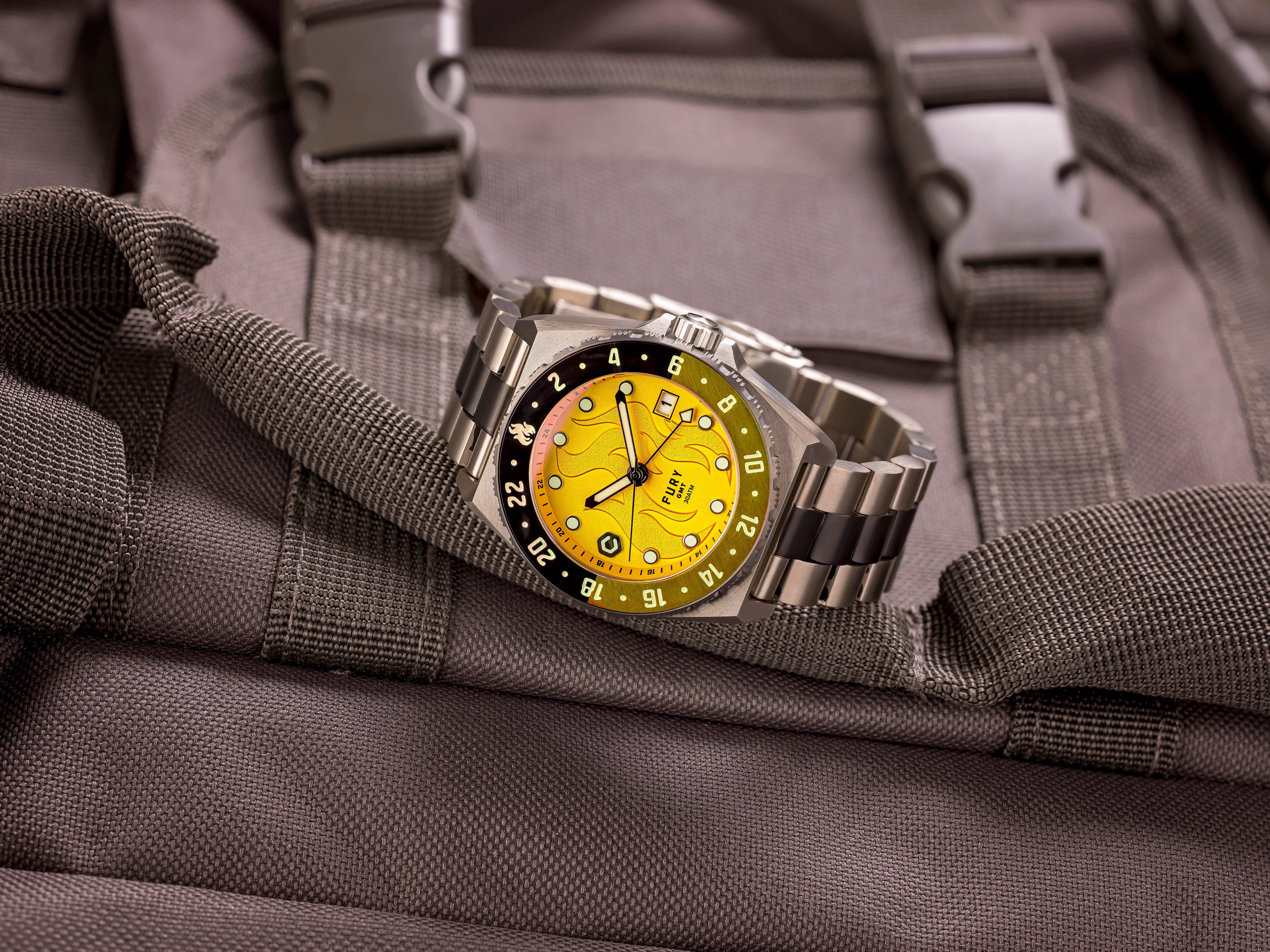 Fury GMT Yellow Mellow | Yellow Dial - Image 2