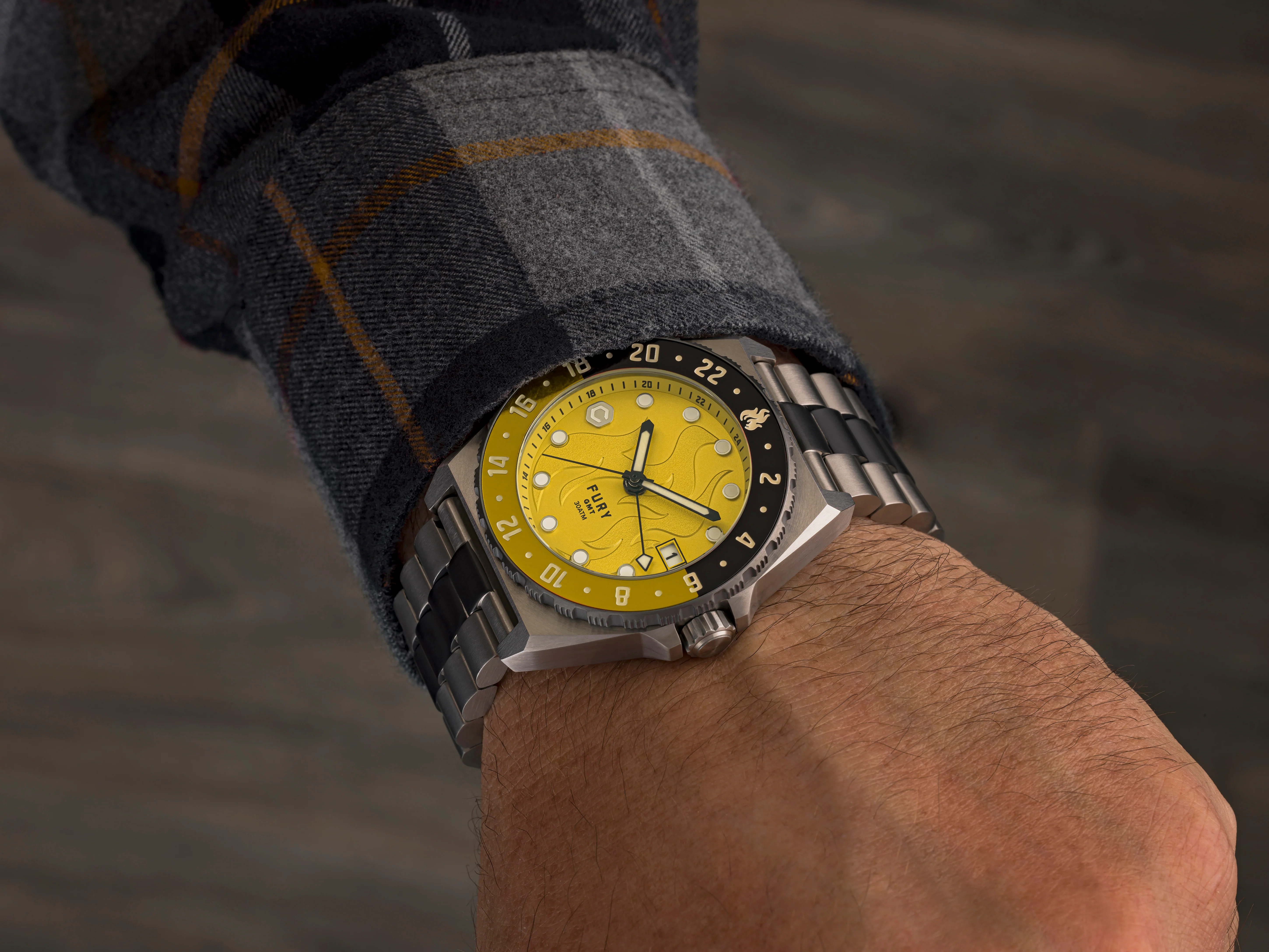 Fury GMT Yellow Mellow | Yellow Dial - Image 3