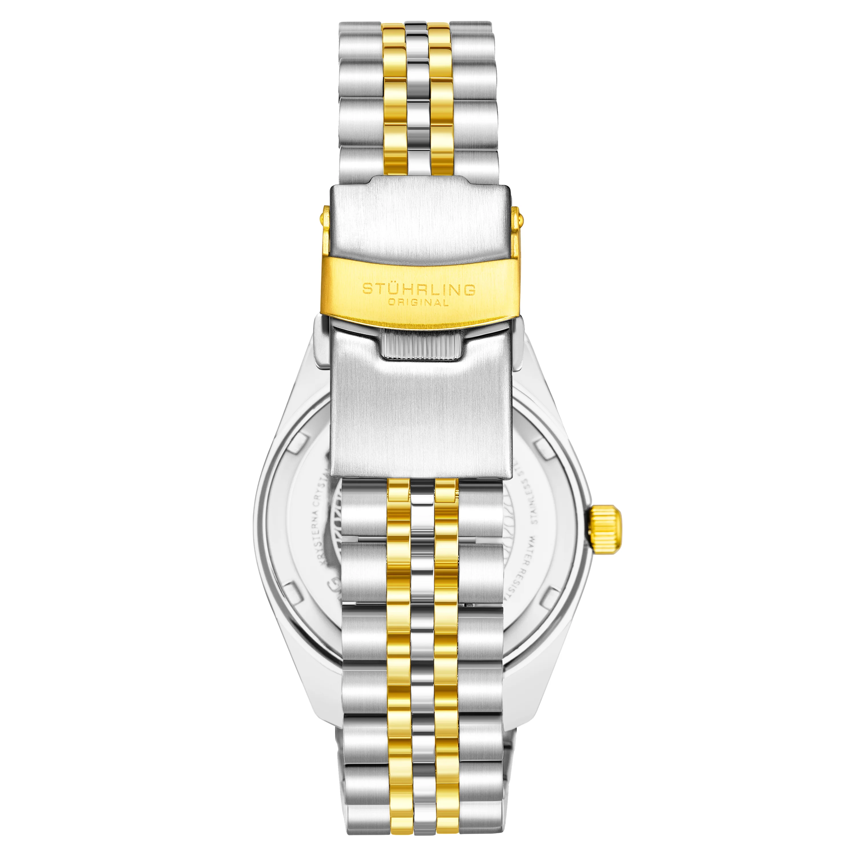 Gamine Classic Quartz Watch Gold/Brown | Green Dial - Image 2