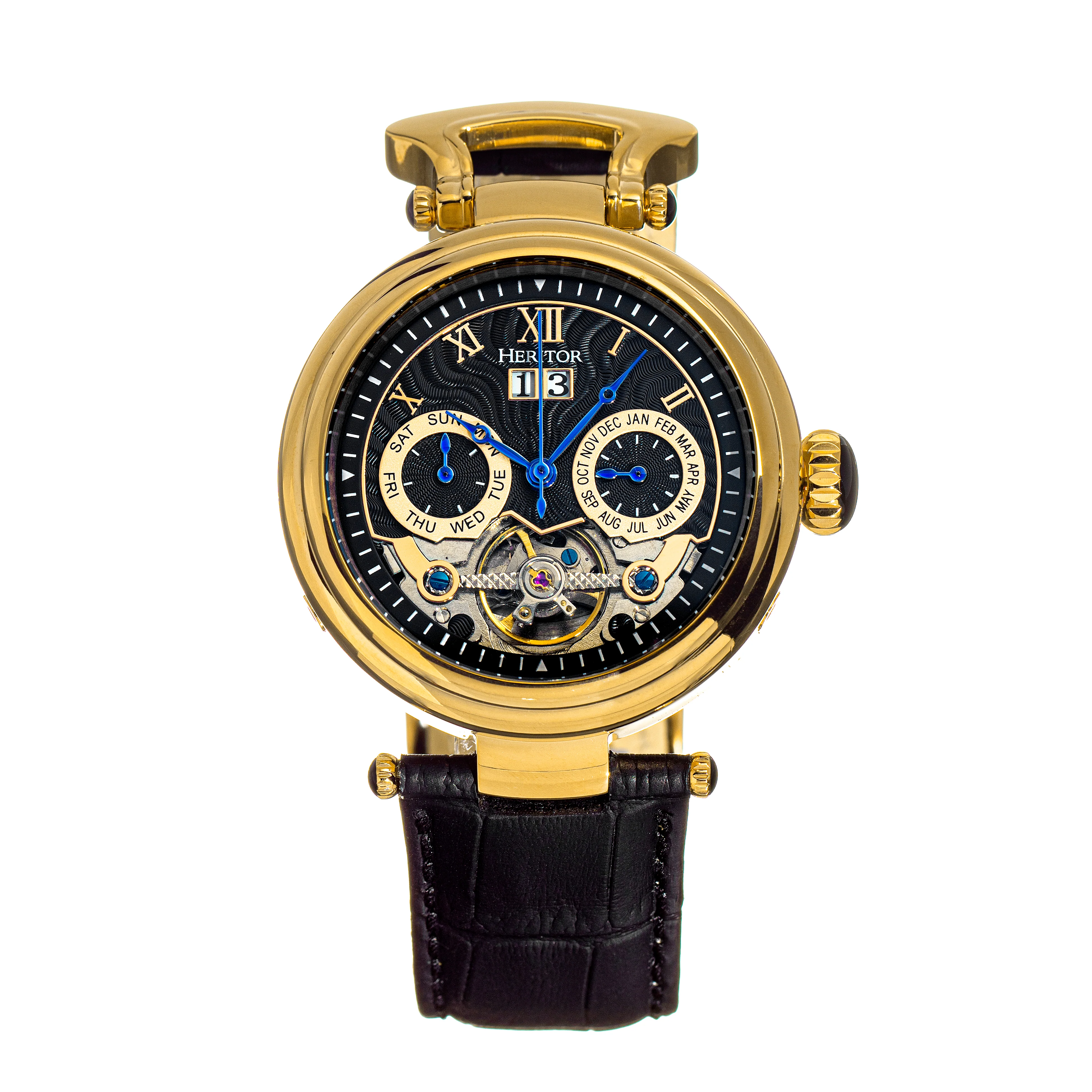 Ganzi Gold/Black | Black Dial