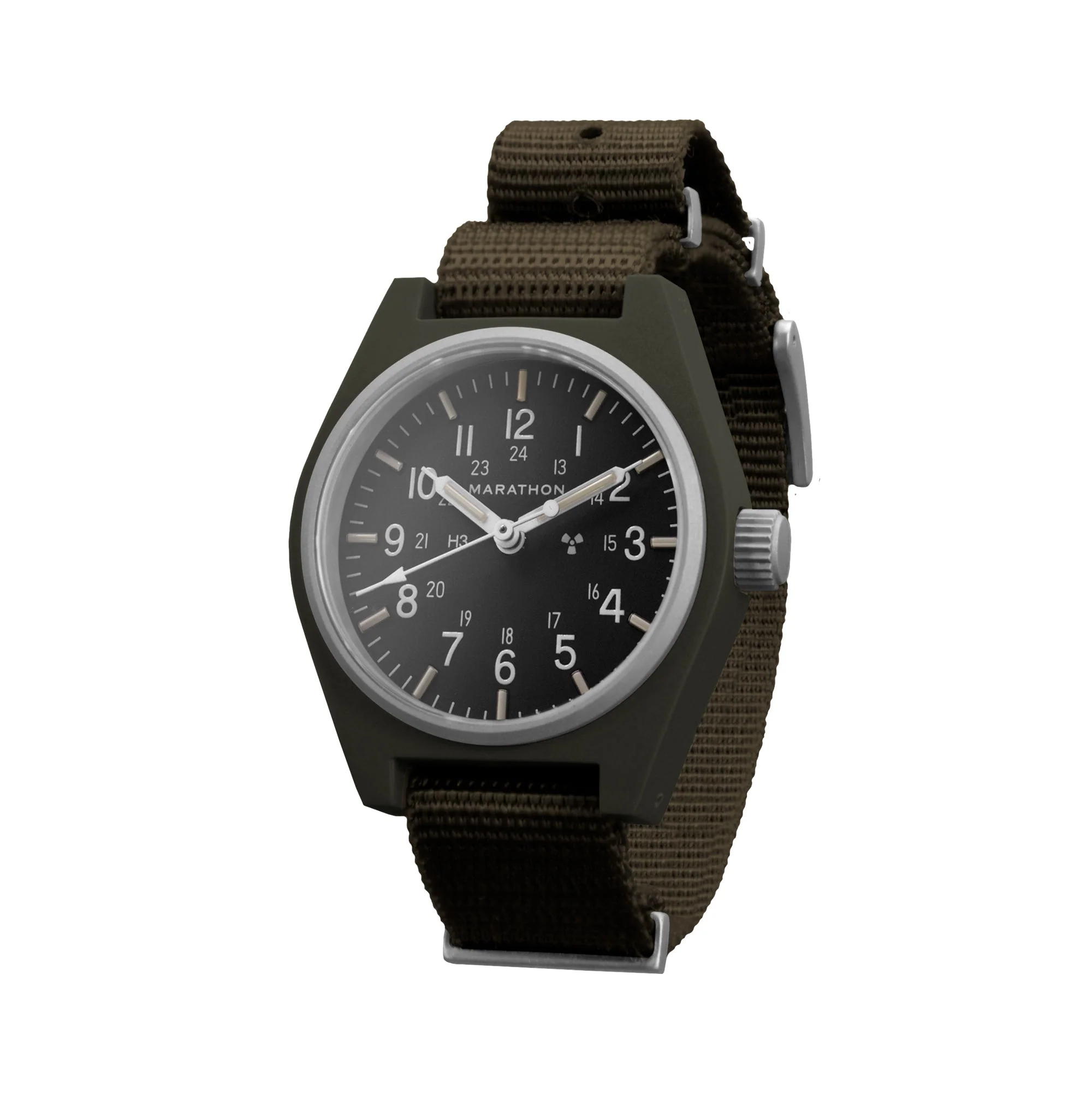 General Purpose Mechanical Black NGM/Nylon Matte Black Dial