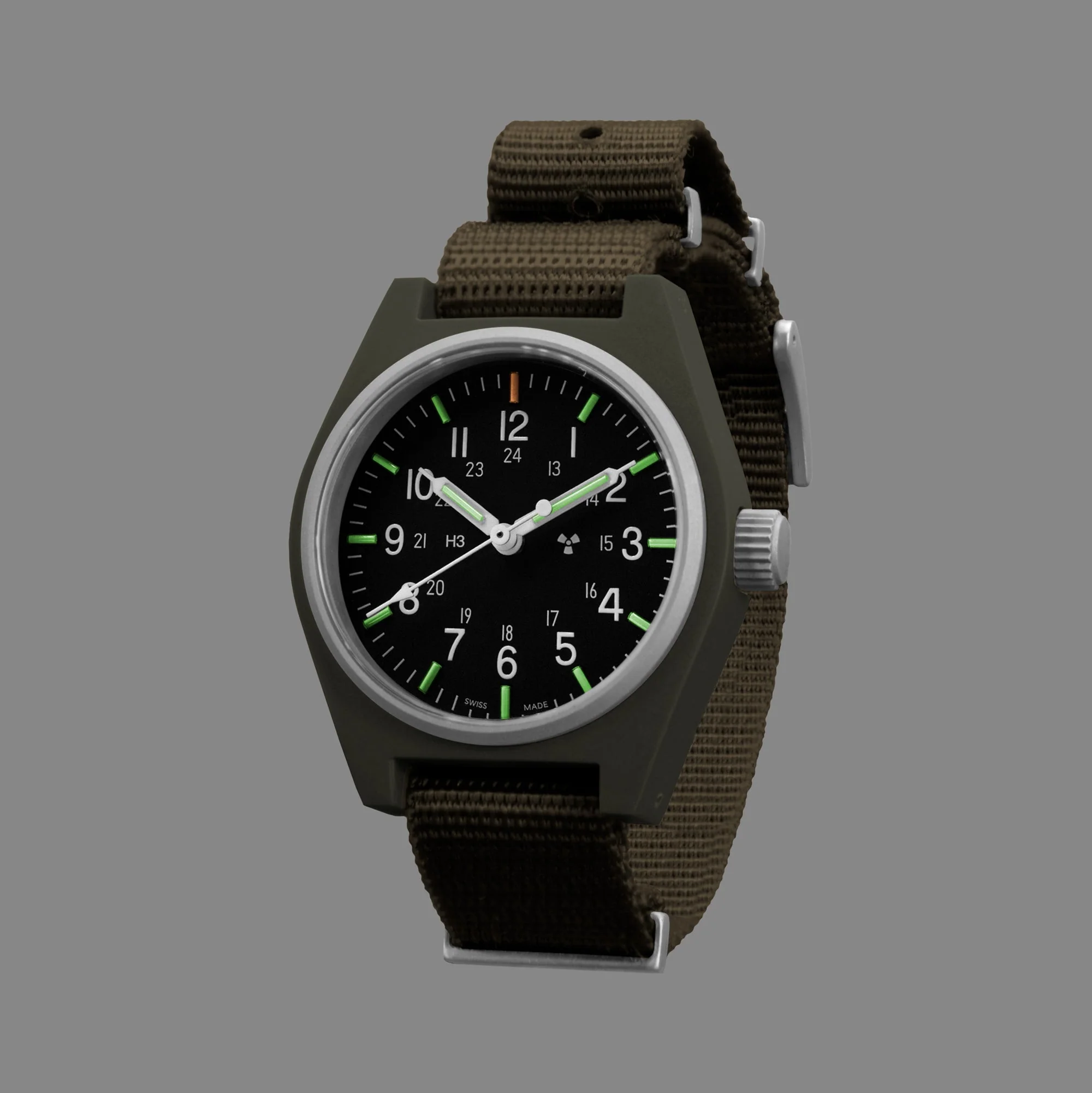 General Purpose Quartz Black Sterile/Def Std Matte Black Dial - Image 3