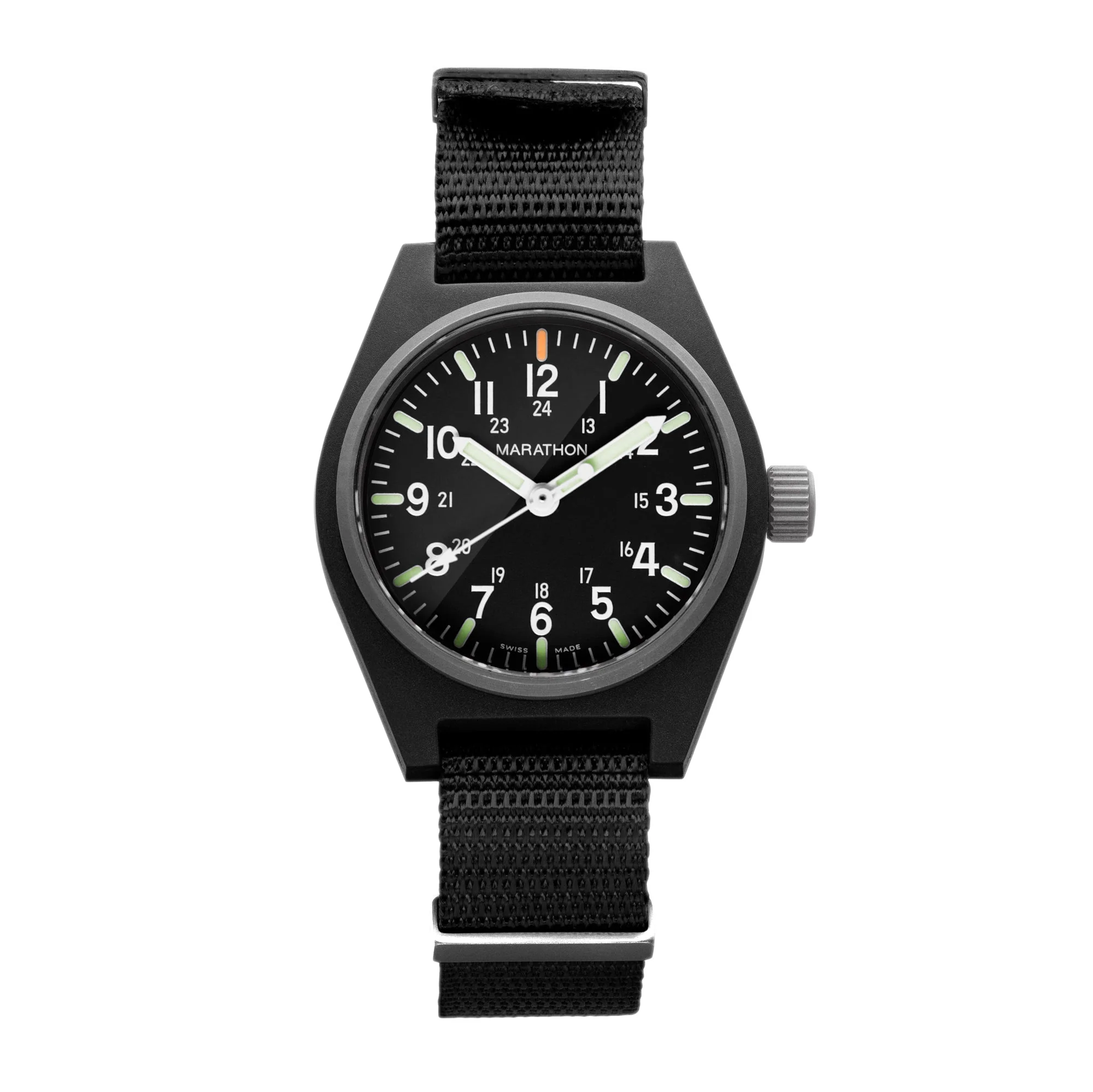 General Purpose Quartz Black US Gov/Def Std Matte Black Dial