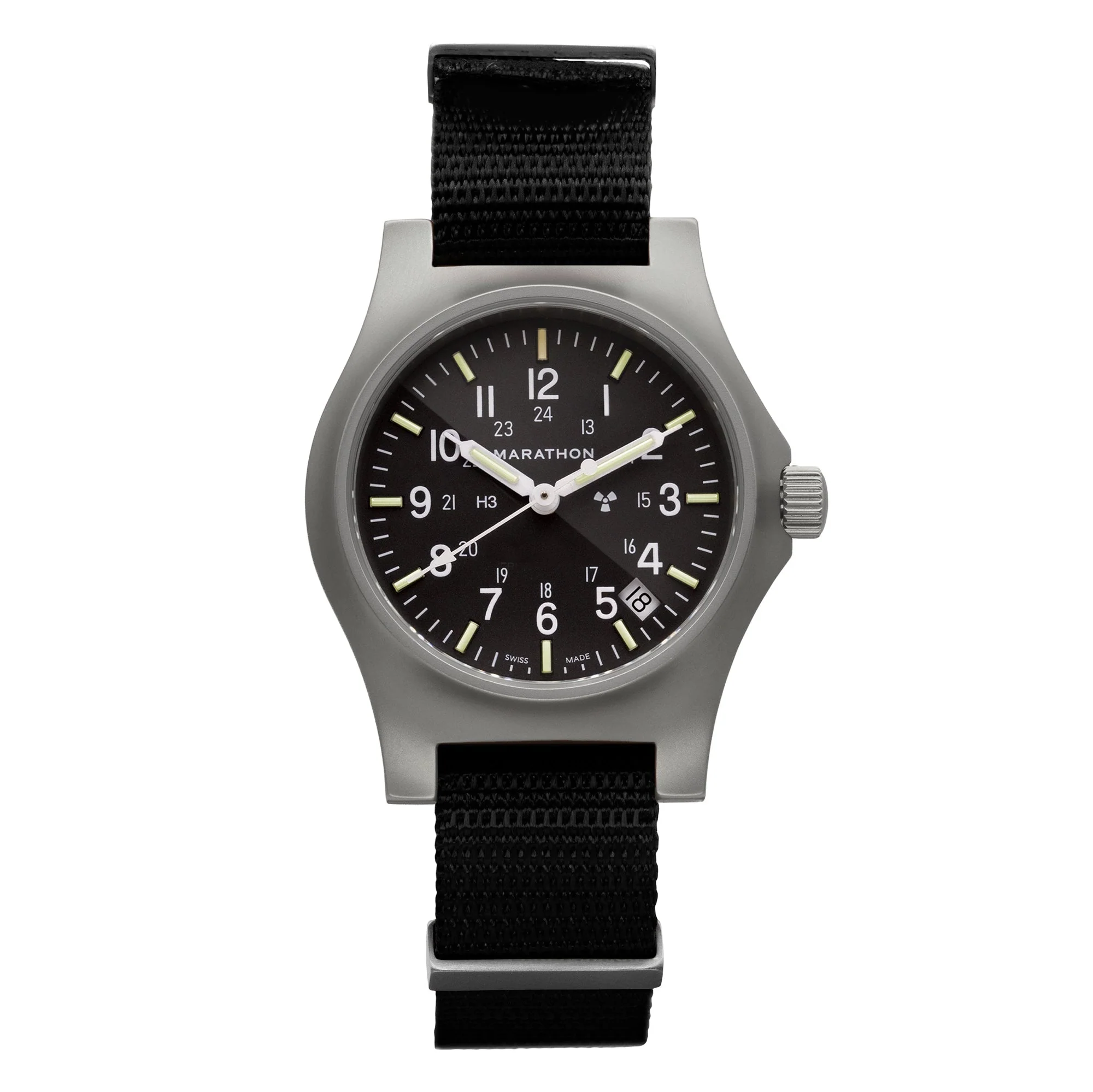 General Purpose Quartz with Date (+ Compass) Black NGM/Def Std | Matte Black Dial - Image 2