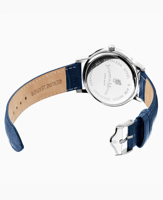 Jacques du Manoir Genesis Blue-tone White dial | White Dial - Image 3